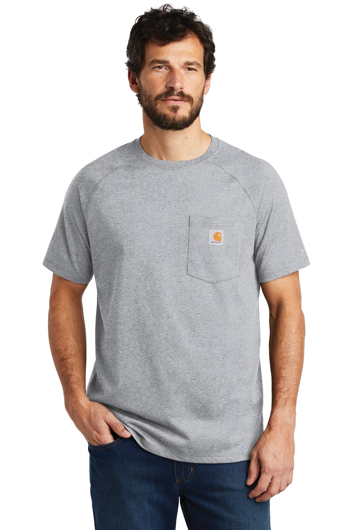 Carhartt Force Cotton Delmont Short Sleeve T-Shirt