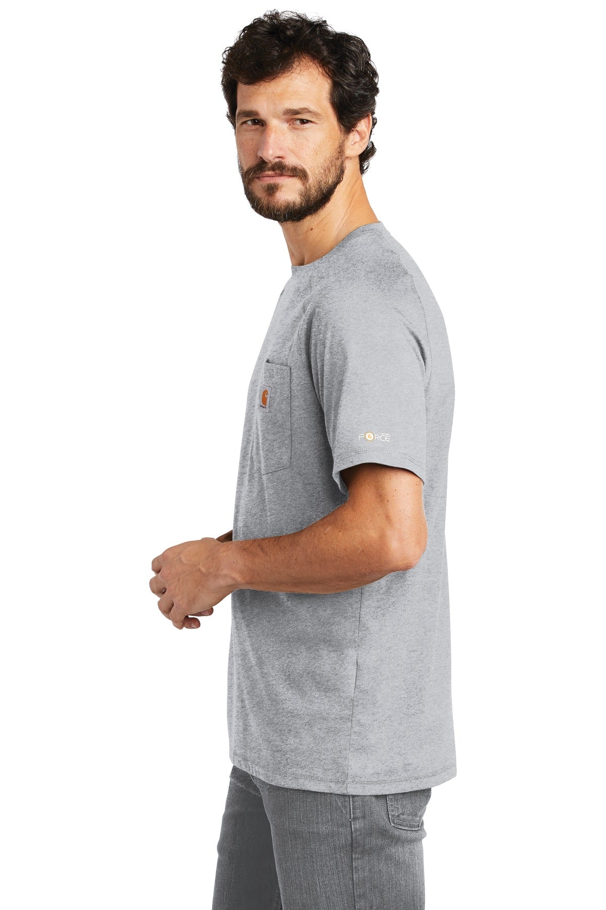 Carhartt Force Cotton Delmont Short Sleeve T-Shirt