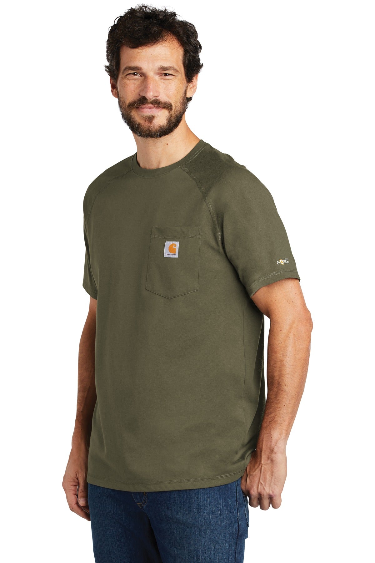 Carhartt Force Cotton Delmont Short Sleeve T-Shirt