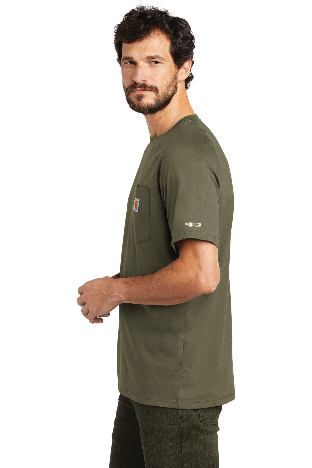 Carhartt Force Cotton Delmont Short Sleeve T-Shirt