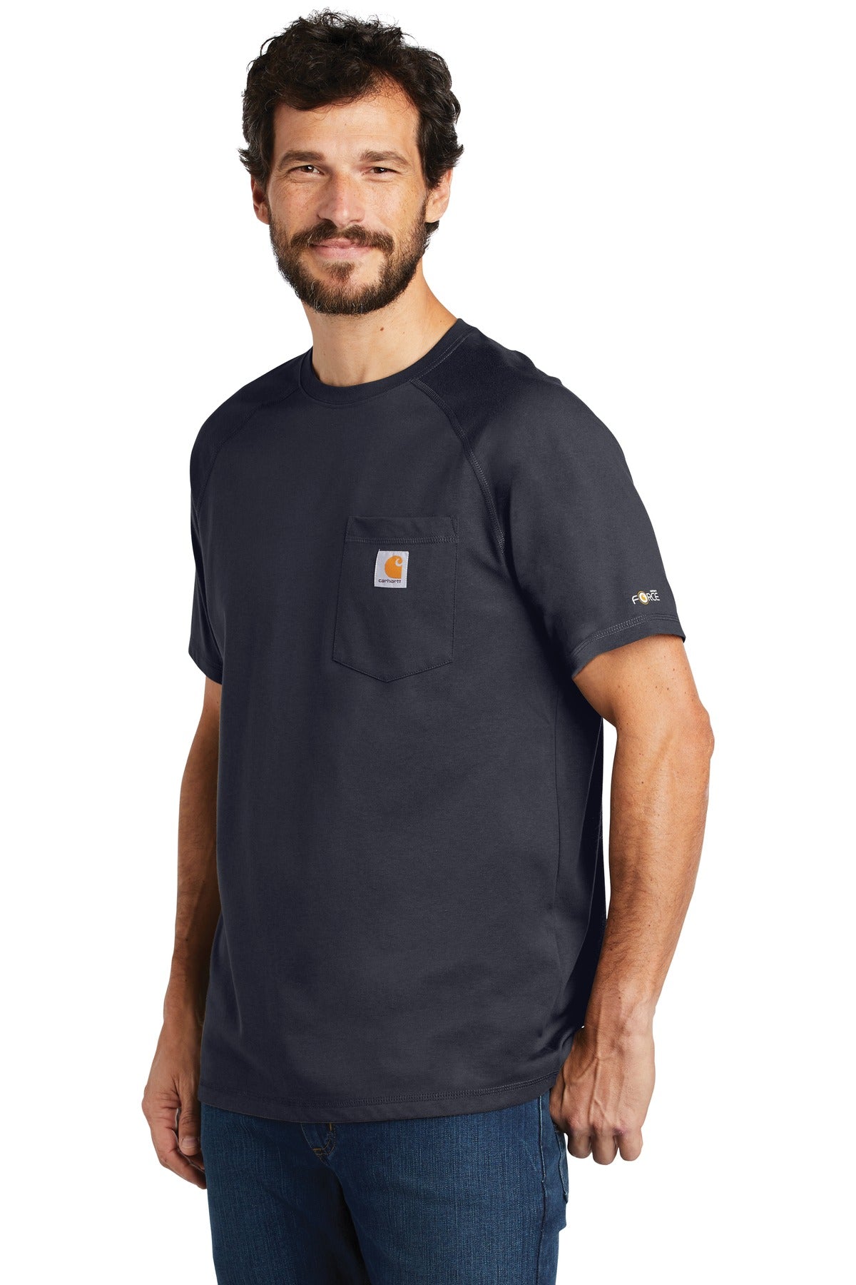 Carhartt Force Cotton Delmont Short Sleeve T-Shirt