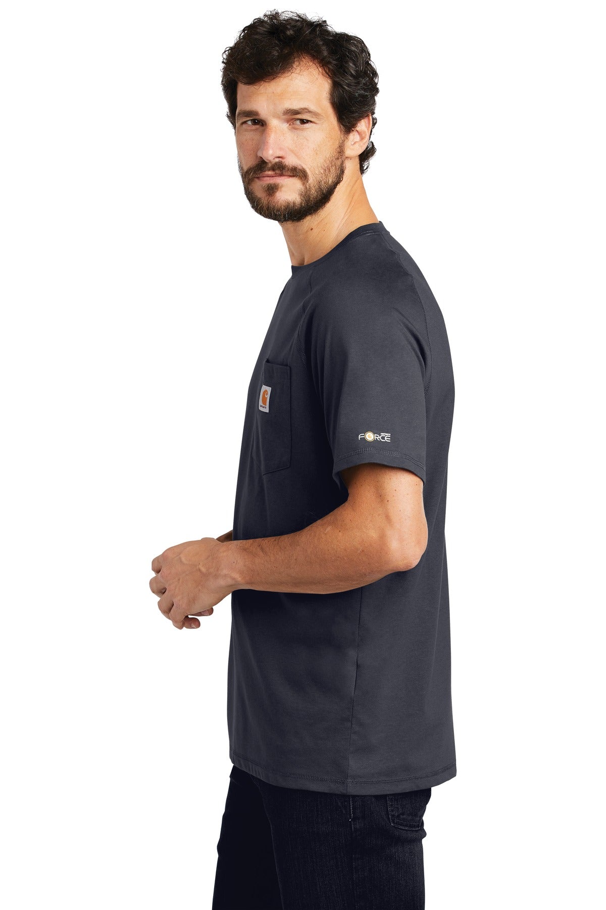 Carhartt Force Cotton Delmont Short Sleeve T-Shirt