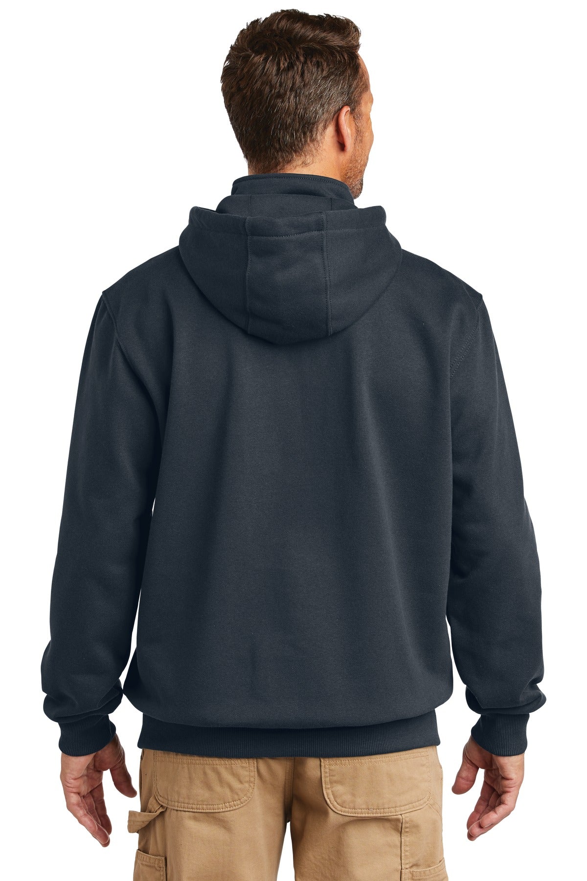 Carhartt Rain Defender Paxton Heavyweight Hooded Zip Mock Sweatshirt