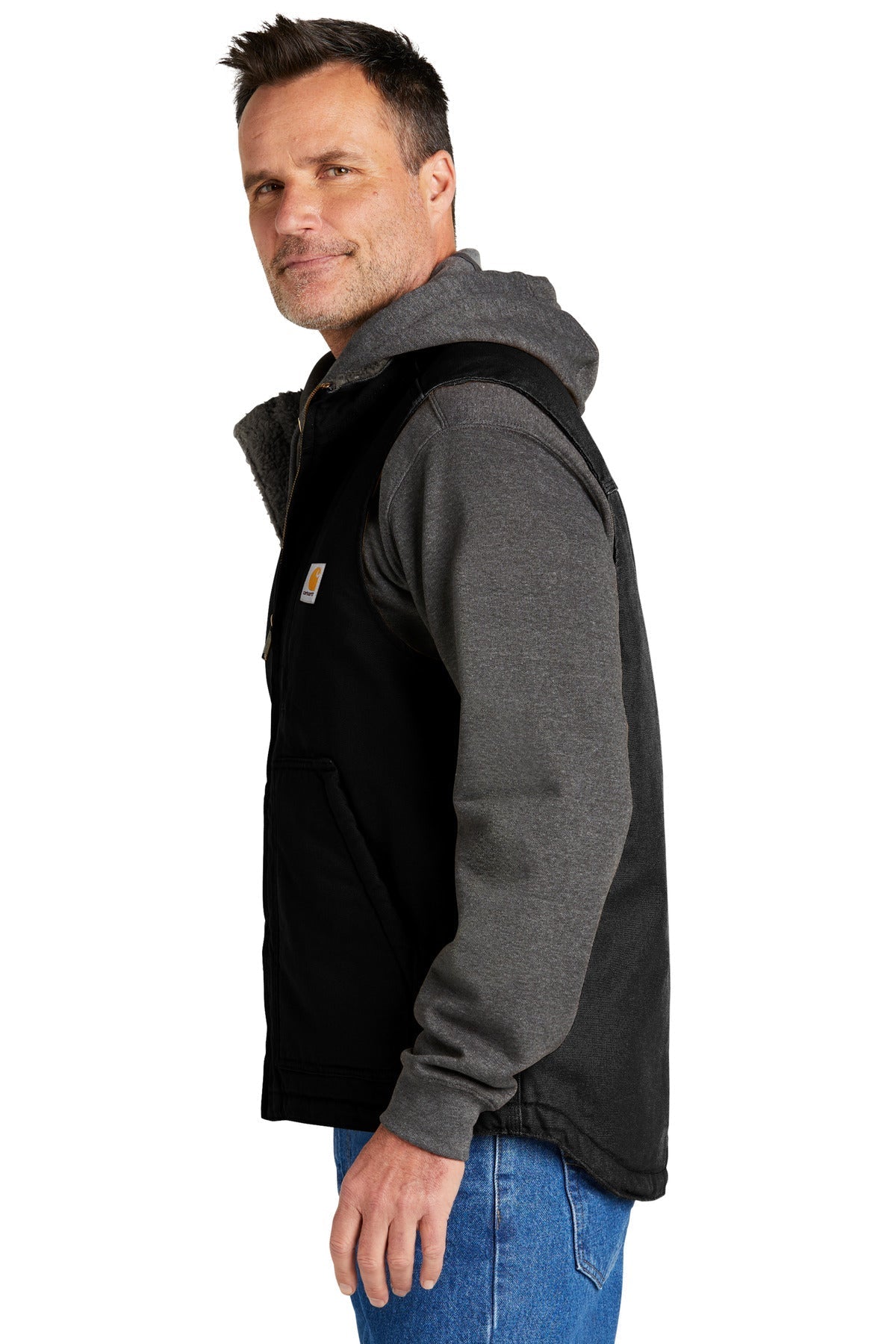Carhartt Sherpa-Lined Mock Neck Vest