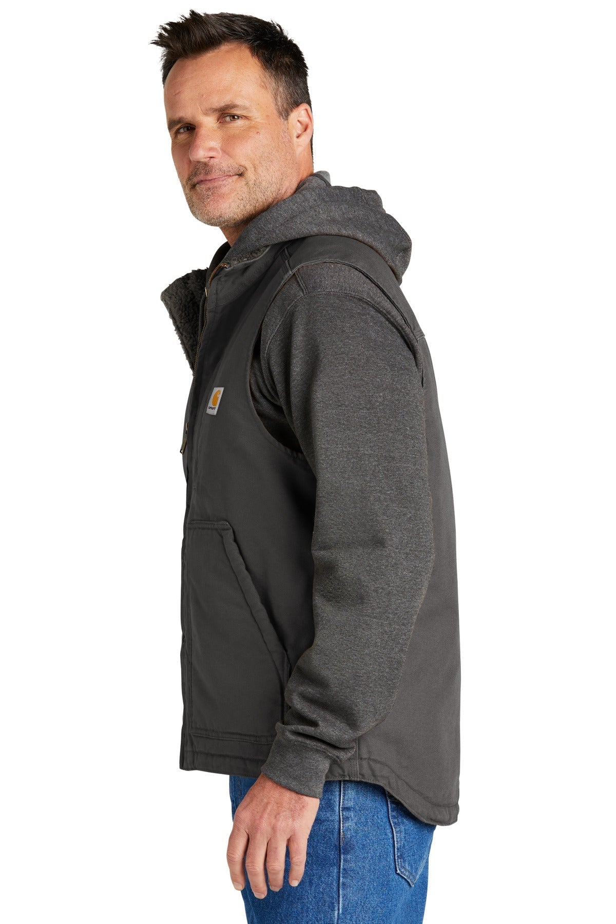 Carhartt Sherpa-Lined Mock Neck Vest