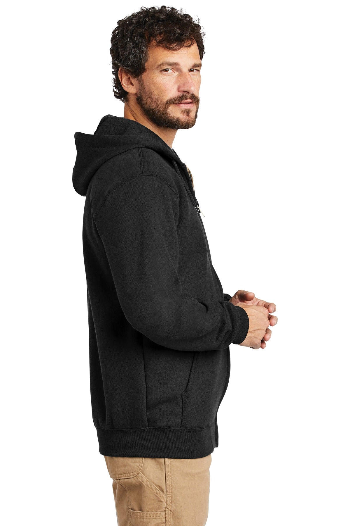 Carhartt Midweight Hooded Zip-Front Sweatshirt