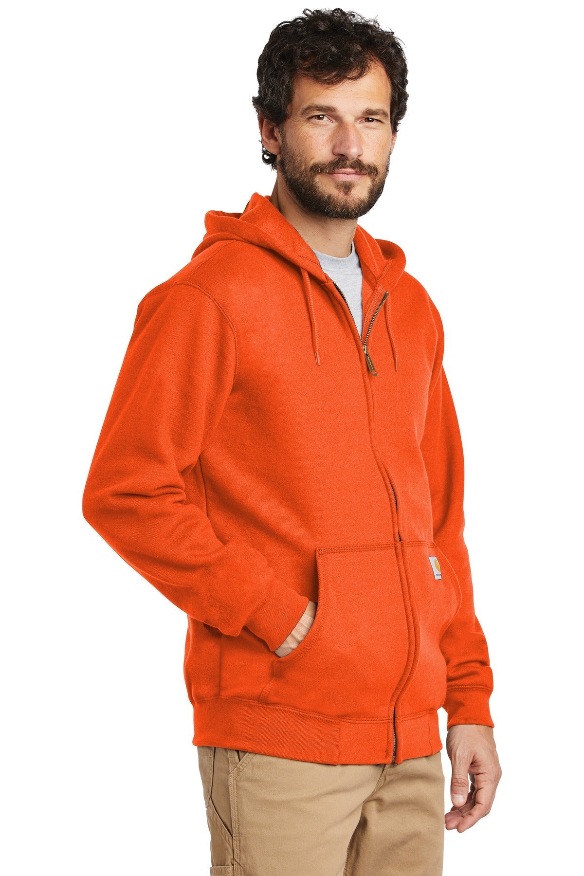 Carhartt Midweight Hooded Zip-Front Sweatshirt