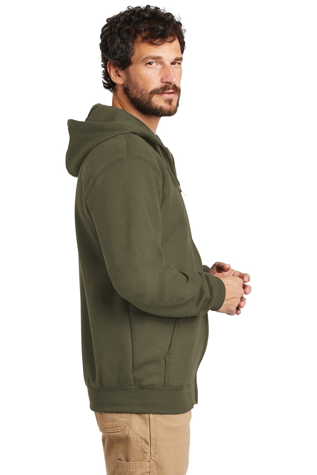Carhartt Midweight Hooded Zip-Front Sweatshirt