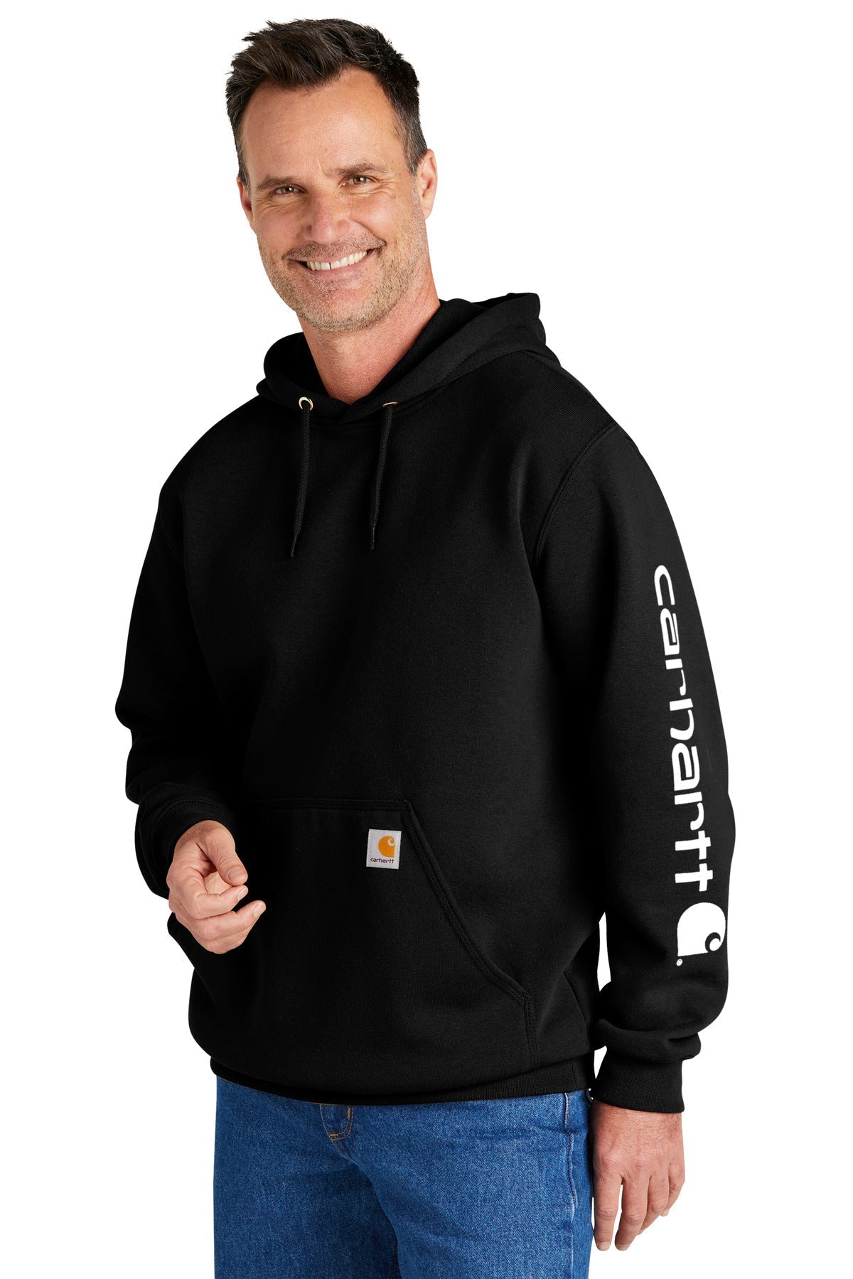 Carhartt Midweight Hooded Logo Sweatshirt