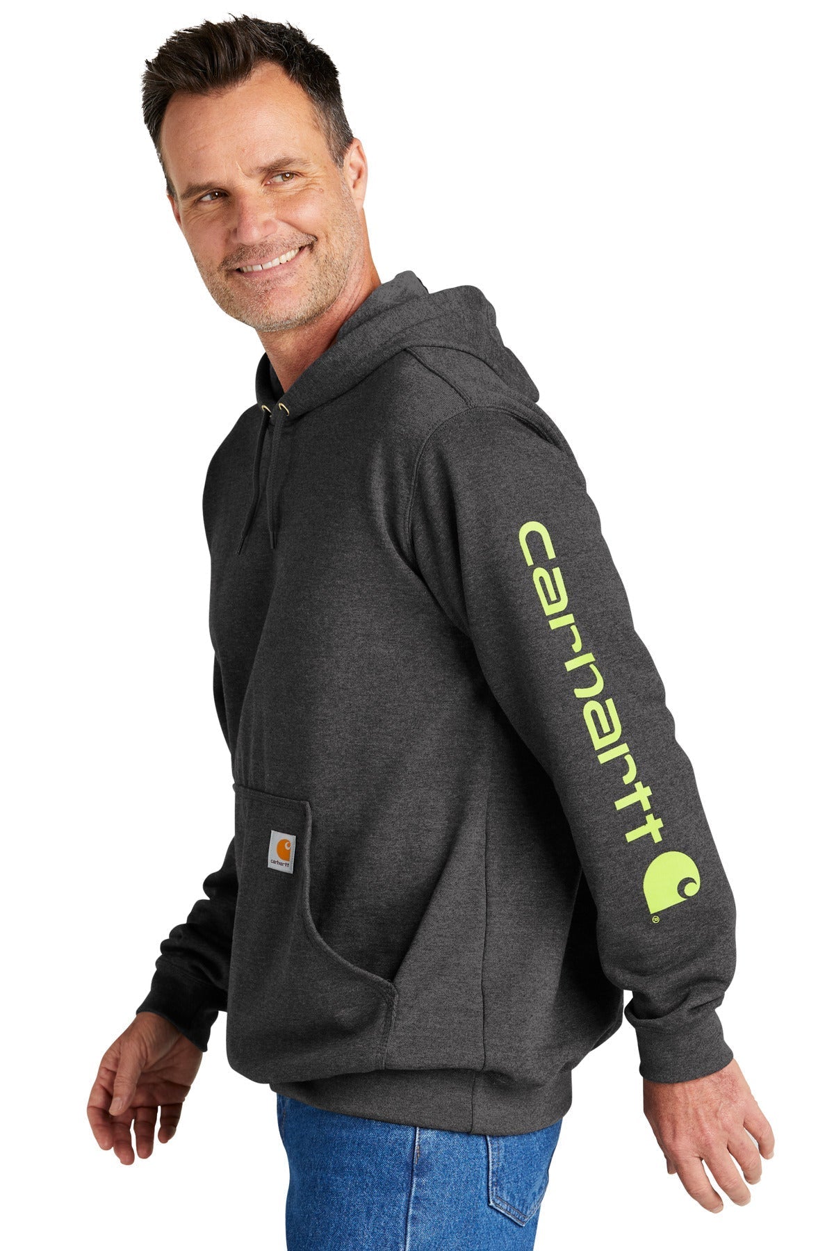Carhartt Midweight Hooded Logo Sweatshirt