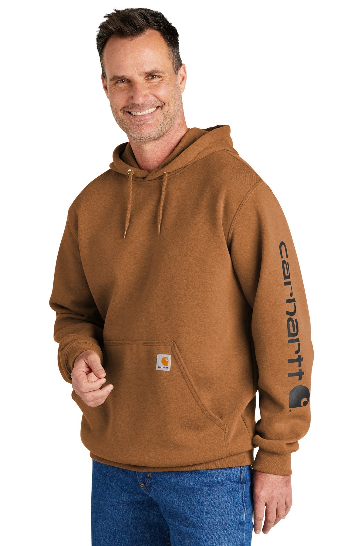 Carhartt Midweight Hooded Logo Sweatshirt