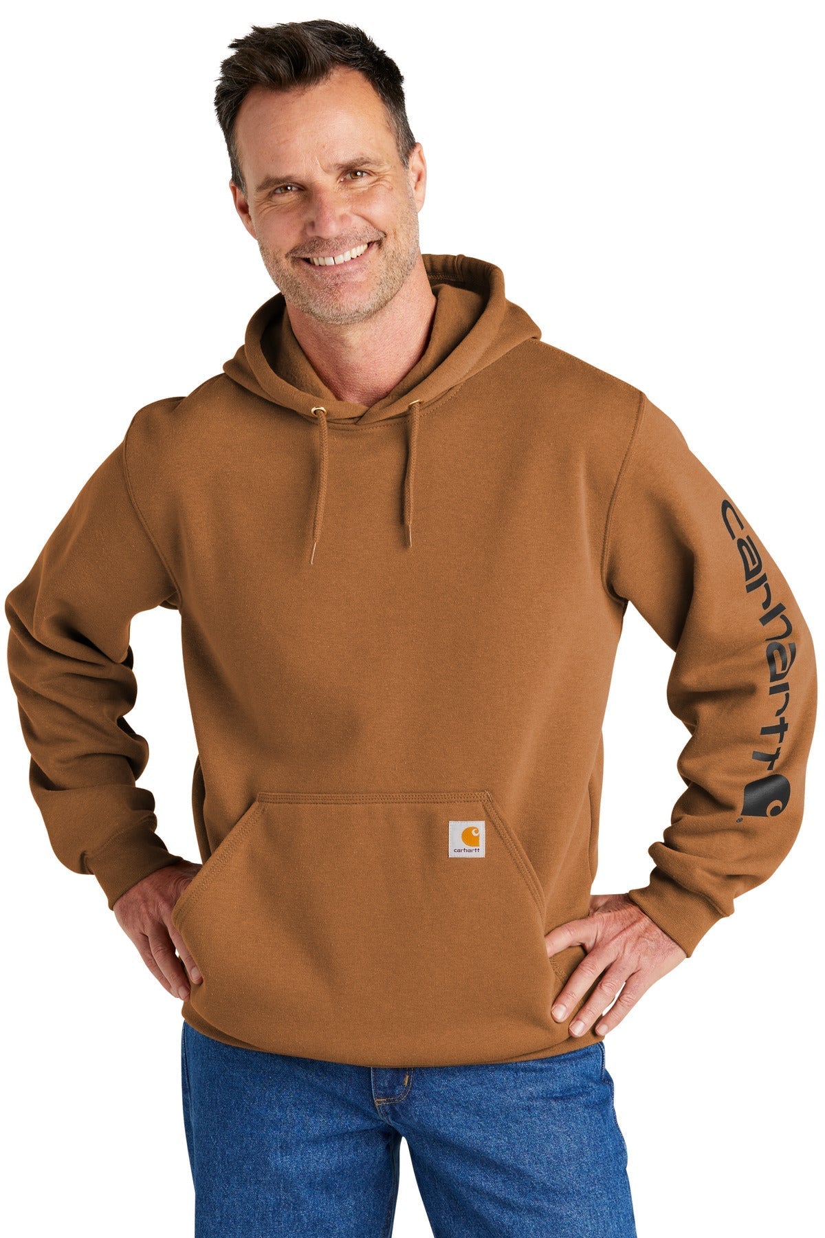 Carhartt Midweight Hooded Logo Sweatshirt