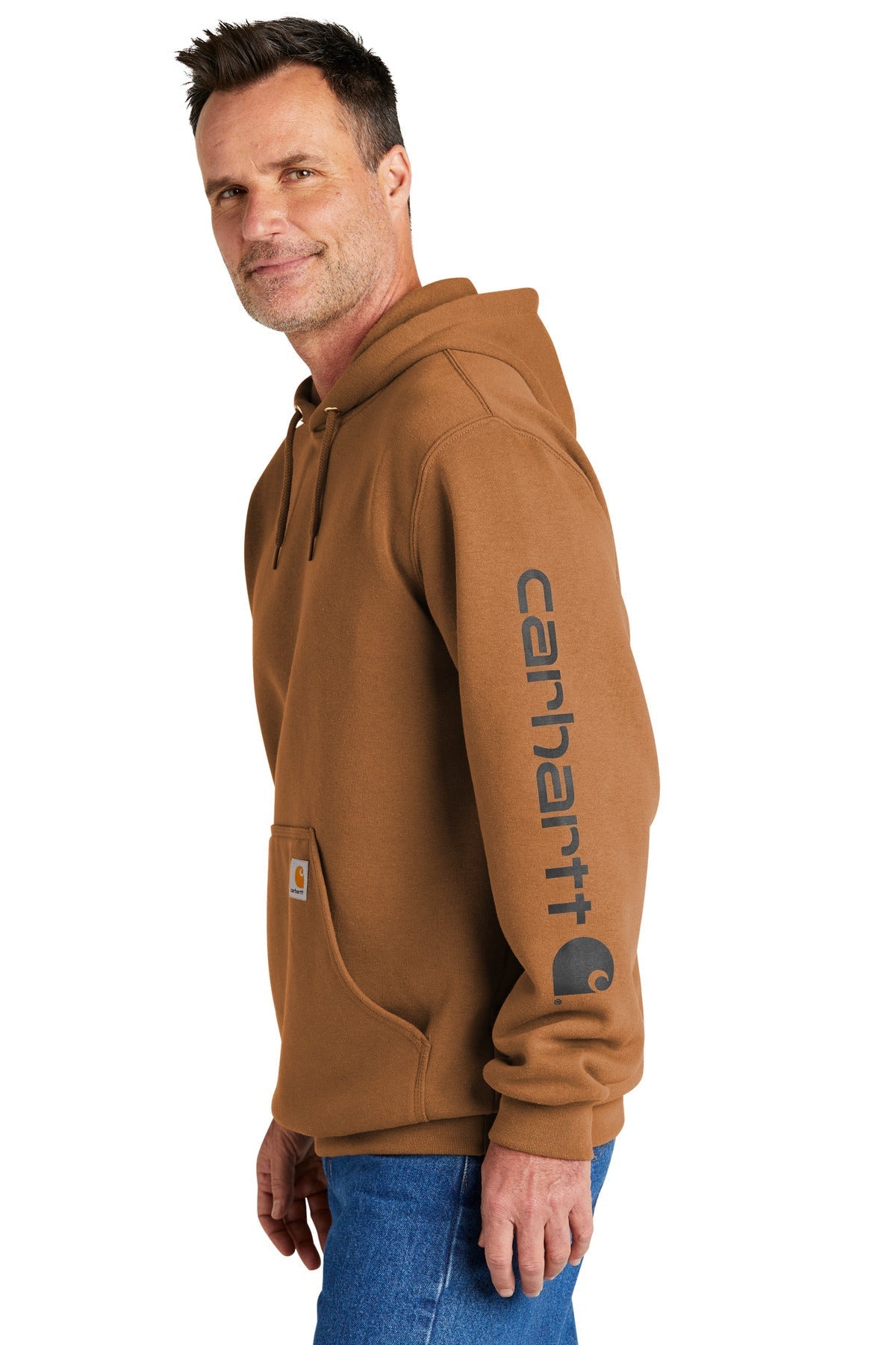 Carhartt Midweight Hooded Logo Sweatshirt