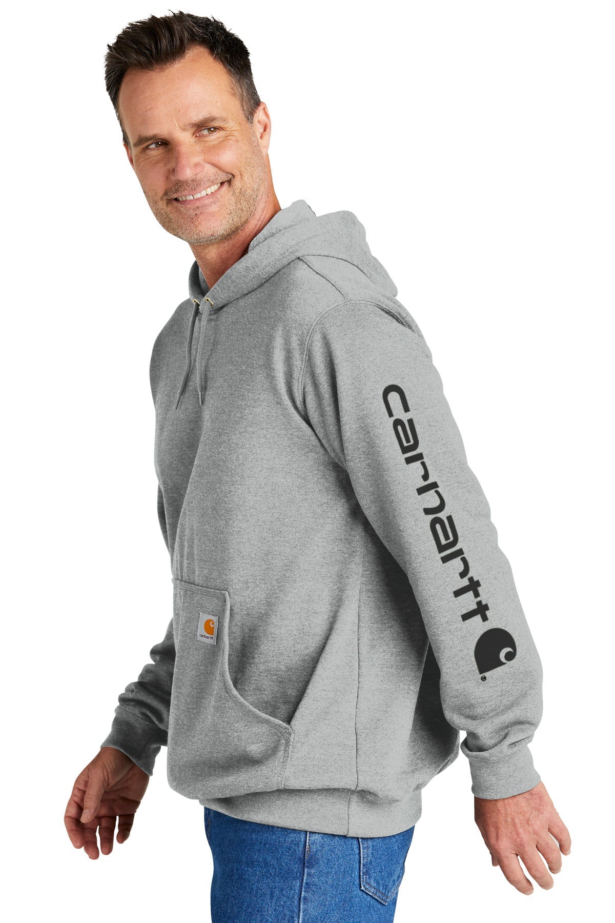 Carhartt Midweight Hooded Logo Sweatshirt