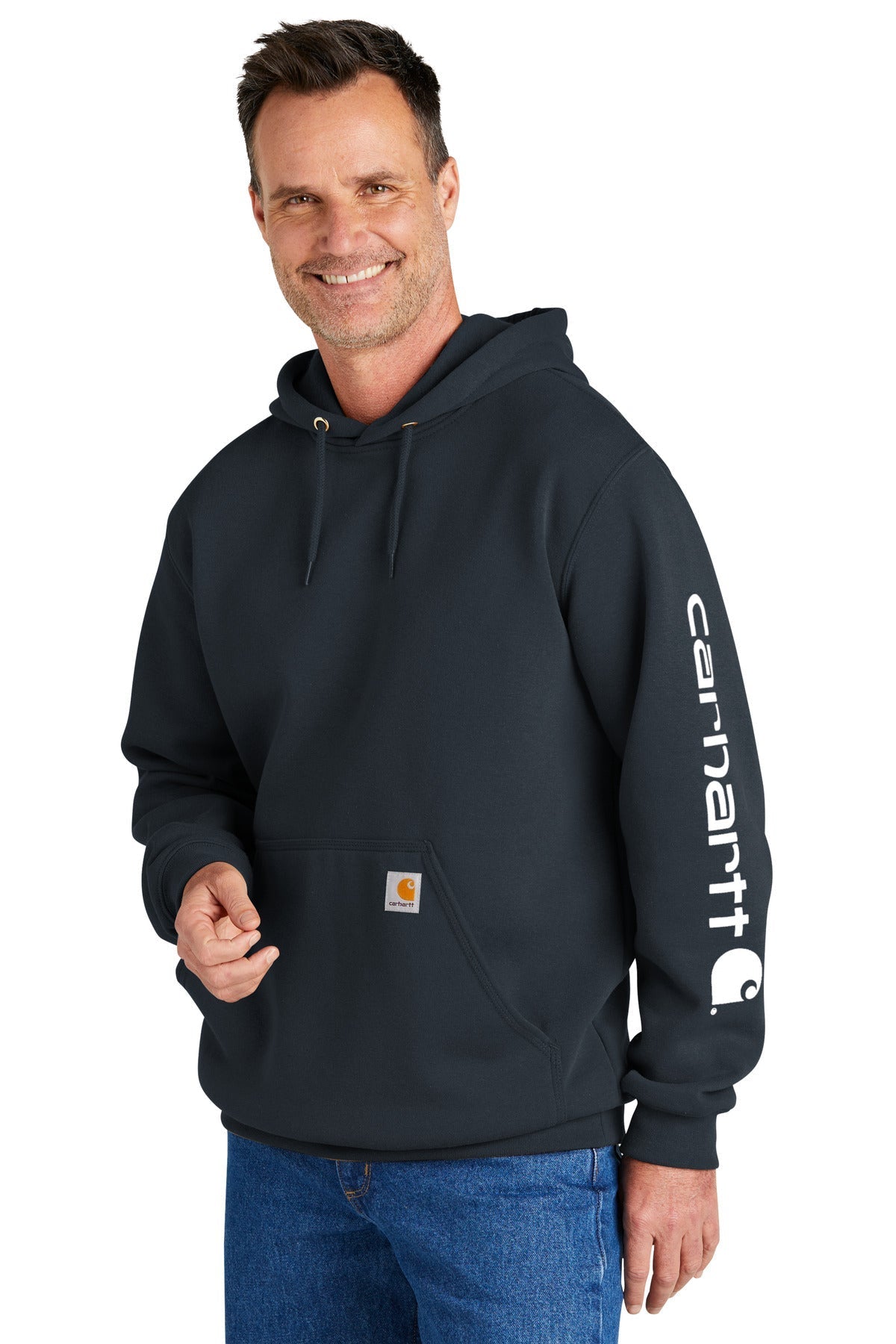 Carhartt Midweight Hooded Logo Sweatshirt