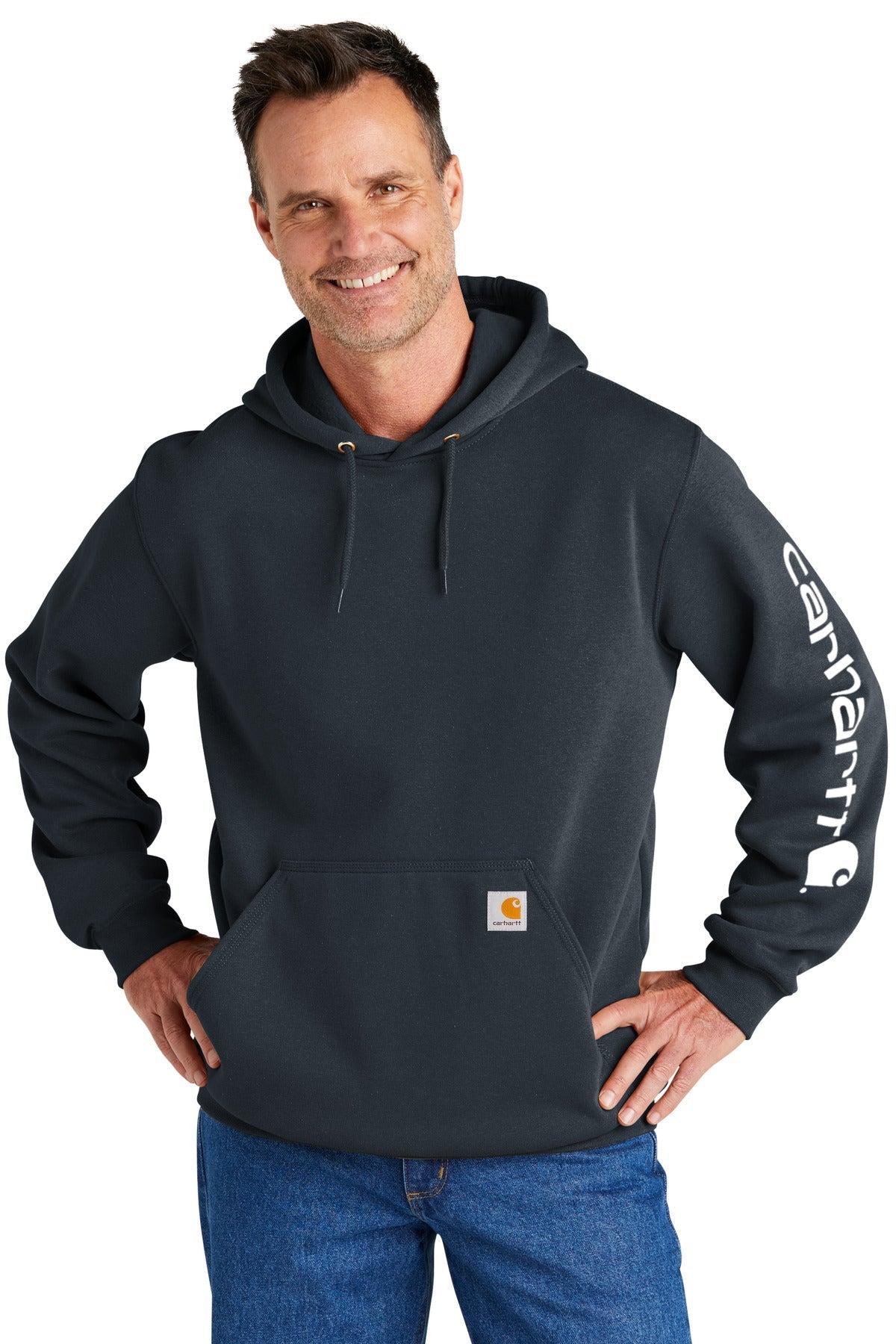 Carhartt Midweight Hooded Logo Sweatshirt