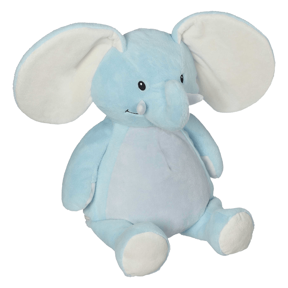 Embroider Buddy Elliott Blue Elephant 16-inch