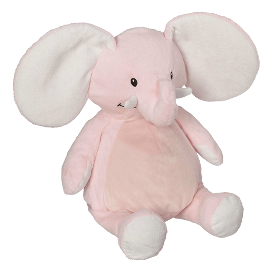 Embroider Buddy Ellie Pink Elephant 16-inch