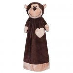 Embroider Buddy 20" Monty Monkey Animal Blanket