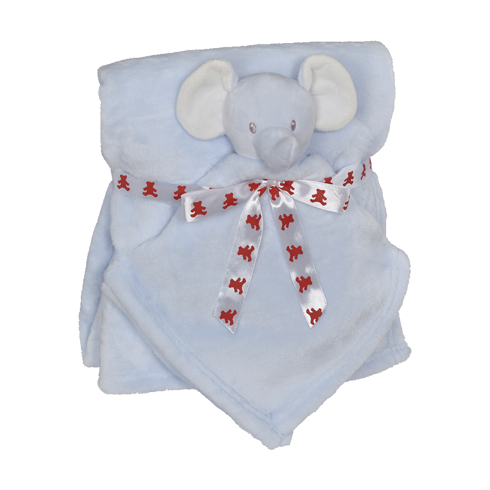 Elephant Blankey Buddy Set