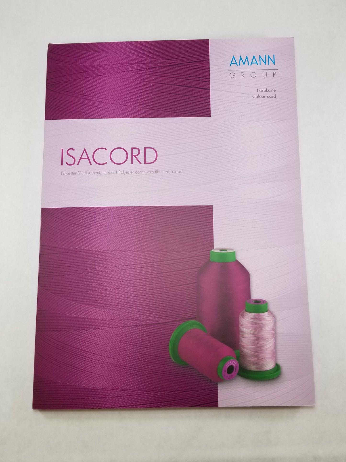 ISACORD EMBROIDERY THREAD - COLOR CHART [100381]