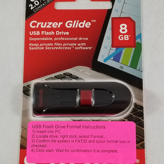 TAJIMA - FLASH DRIVE FOR USB 8 GB [RP-FLASH-8, 1-1-4]