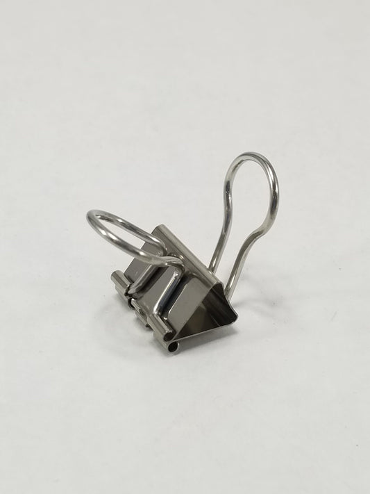 TAJIMA - BENT BINDER CLIP (SILVER) [WH0323S00000, 1-2-4]