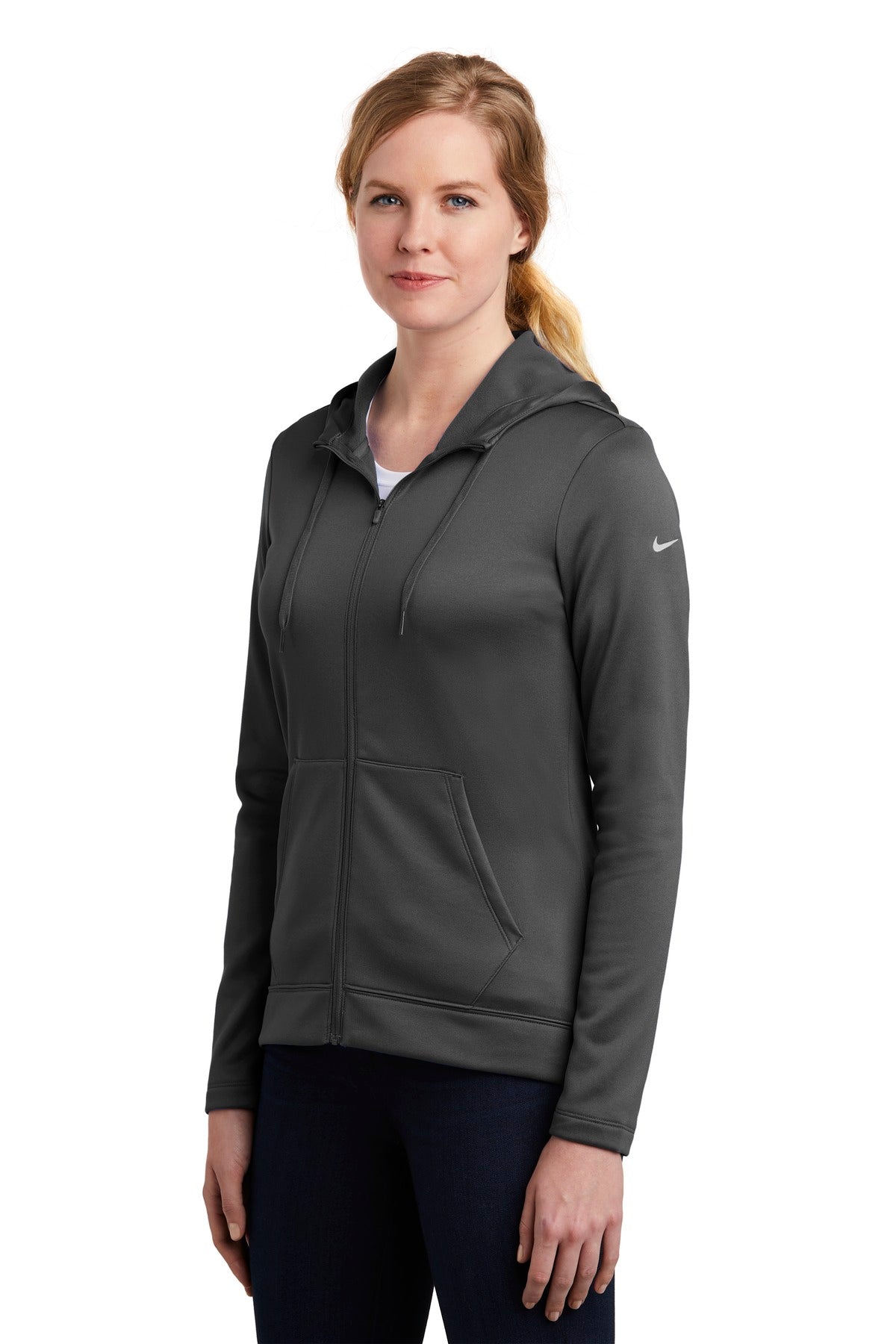 Nike Ladies Therma-FIT Full-Zip Fleece Hoodie