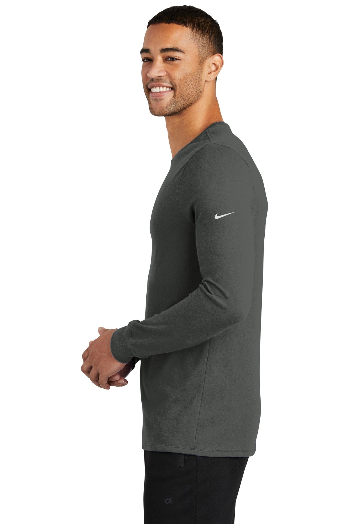 Nike Dri-FIT Cotton/Poly Long Sleeve Tee