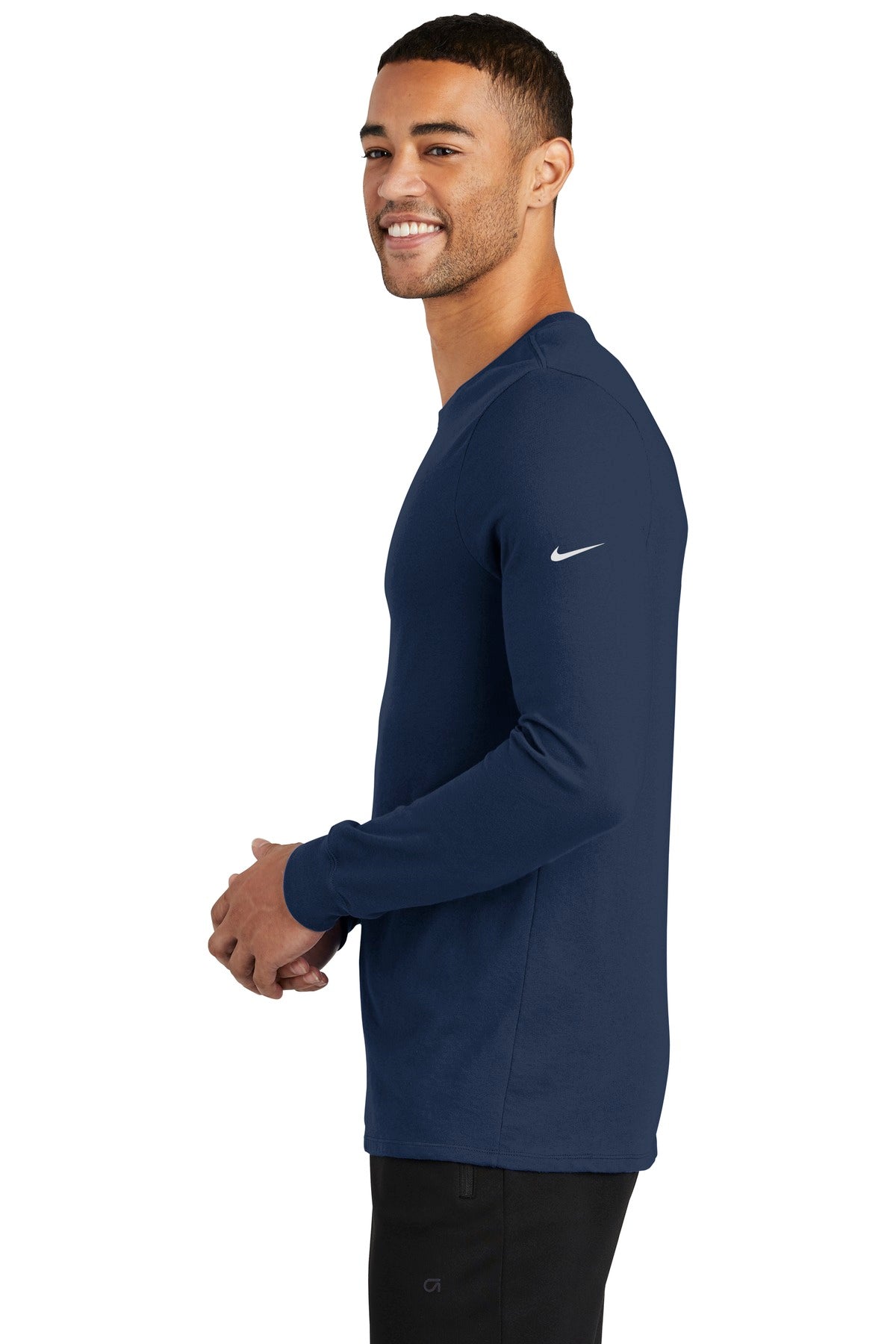 Nike Dri-FIT Cotton/Poly Long Sleeve Tee