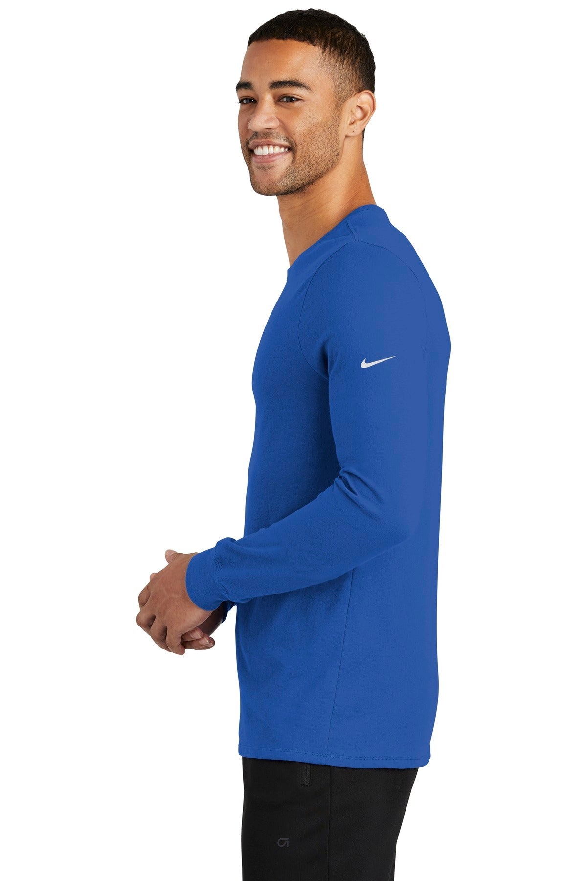 Nike Dri-FIT Cotton/Poly Long Sleeve Tee