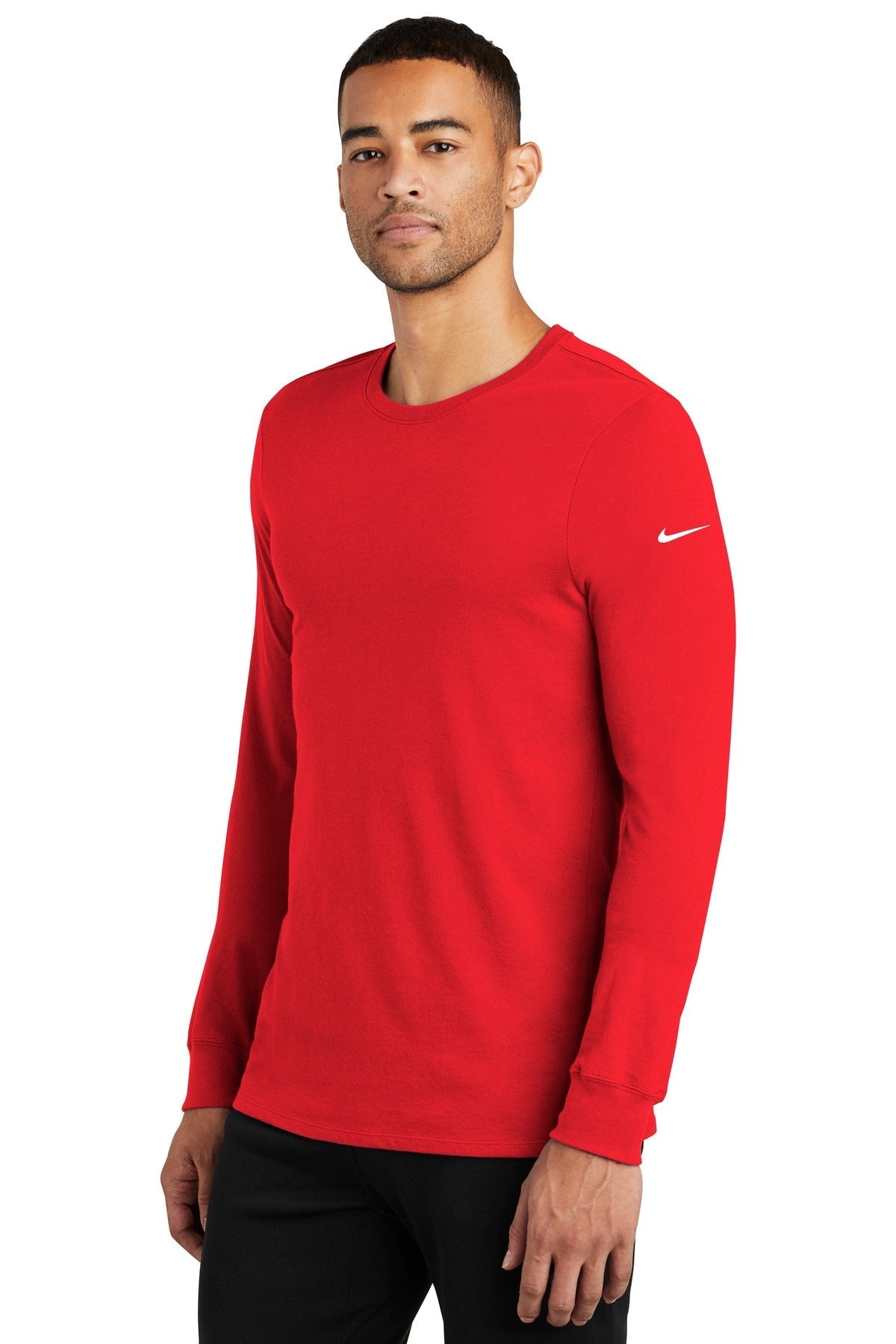 Nike Dri-FIT Cotton/Poly Long Sleeve Tee