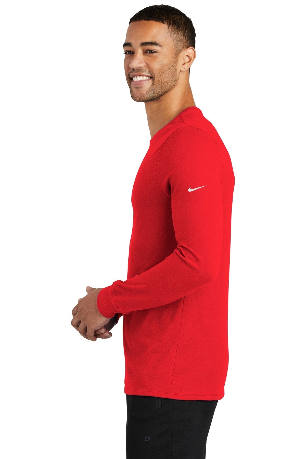 Nike Dri-FIT Cotton/Poly Long Sleeve Tee