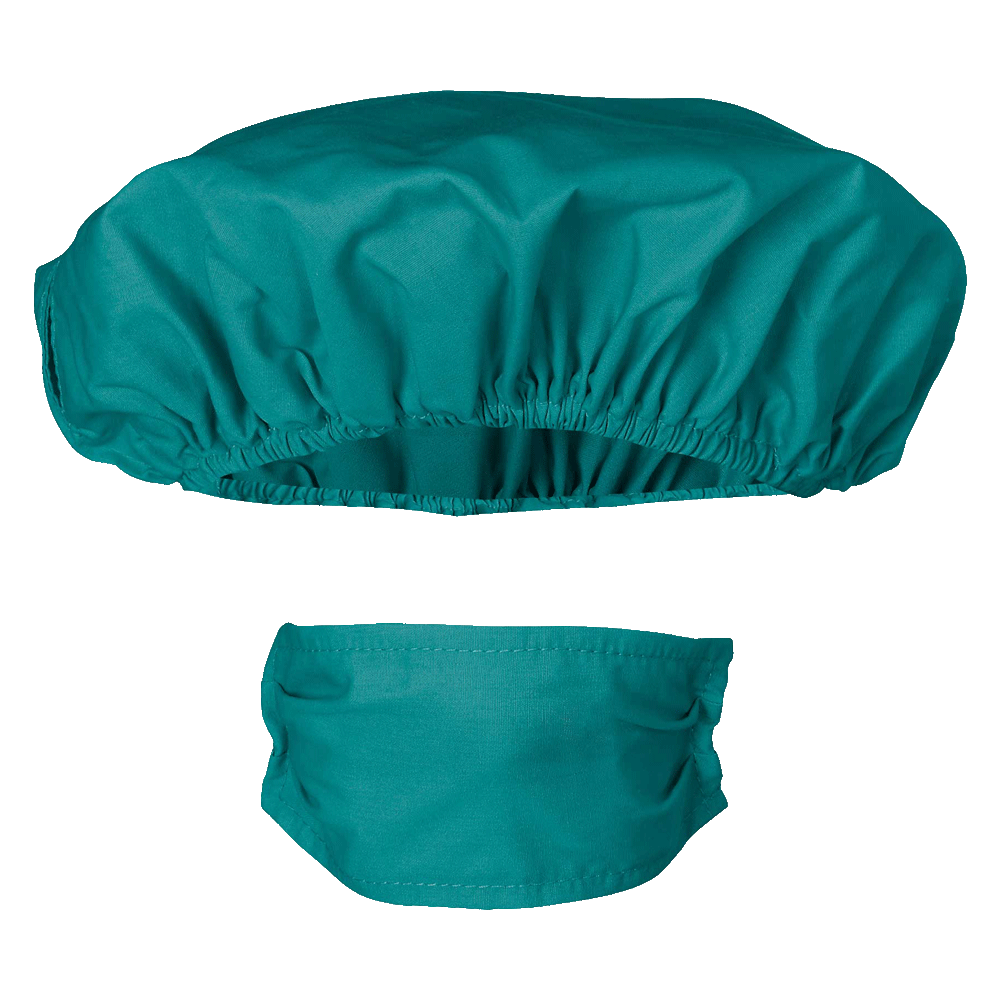 Hospital Hat & Mask Set