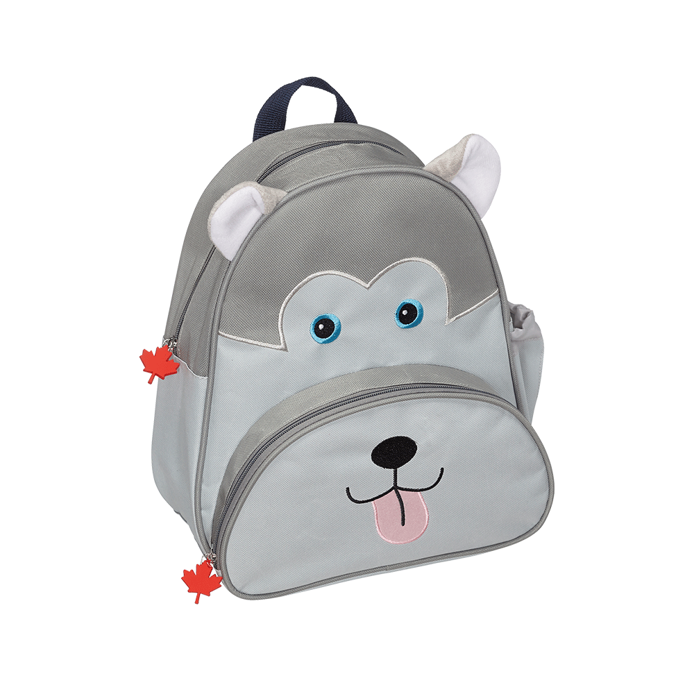 Husky Backpack, Messy Moose Socks