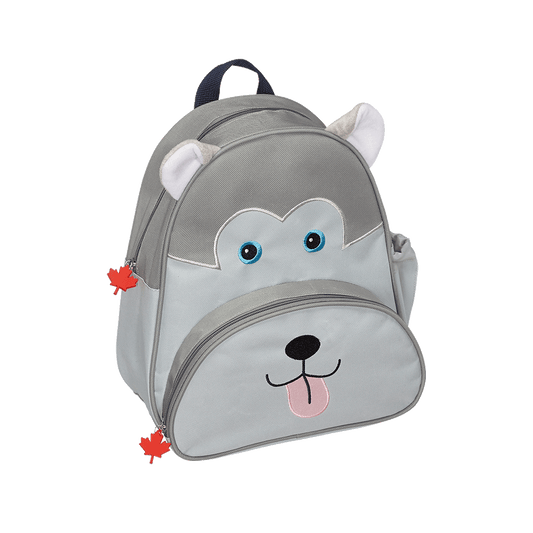 Husky Backpack, Messy Moose Socks