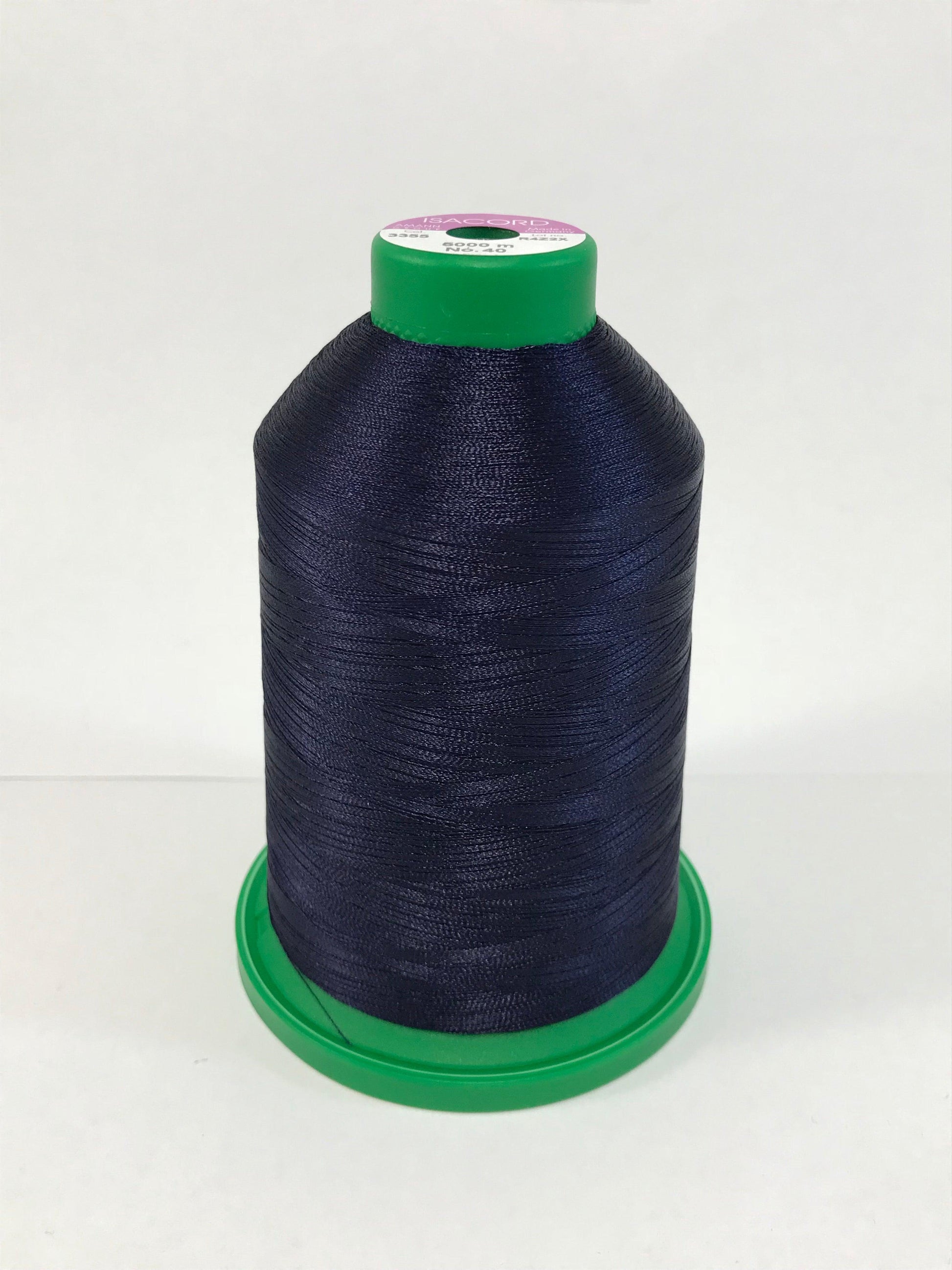 3355 - DARK INDIGO - ISACORD EMBROIDERY THREAD 40 WT