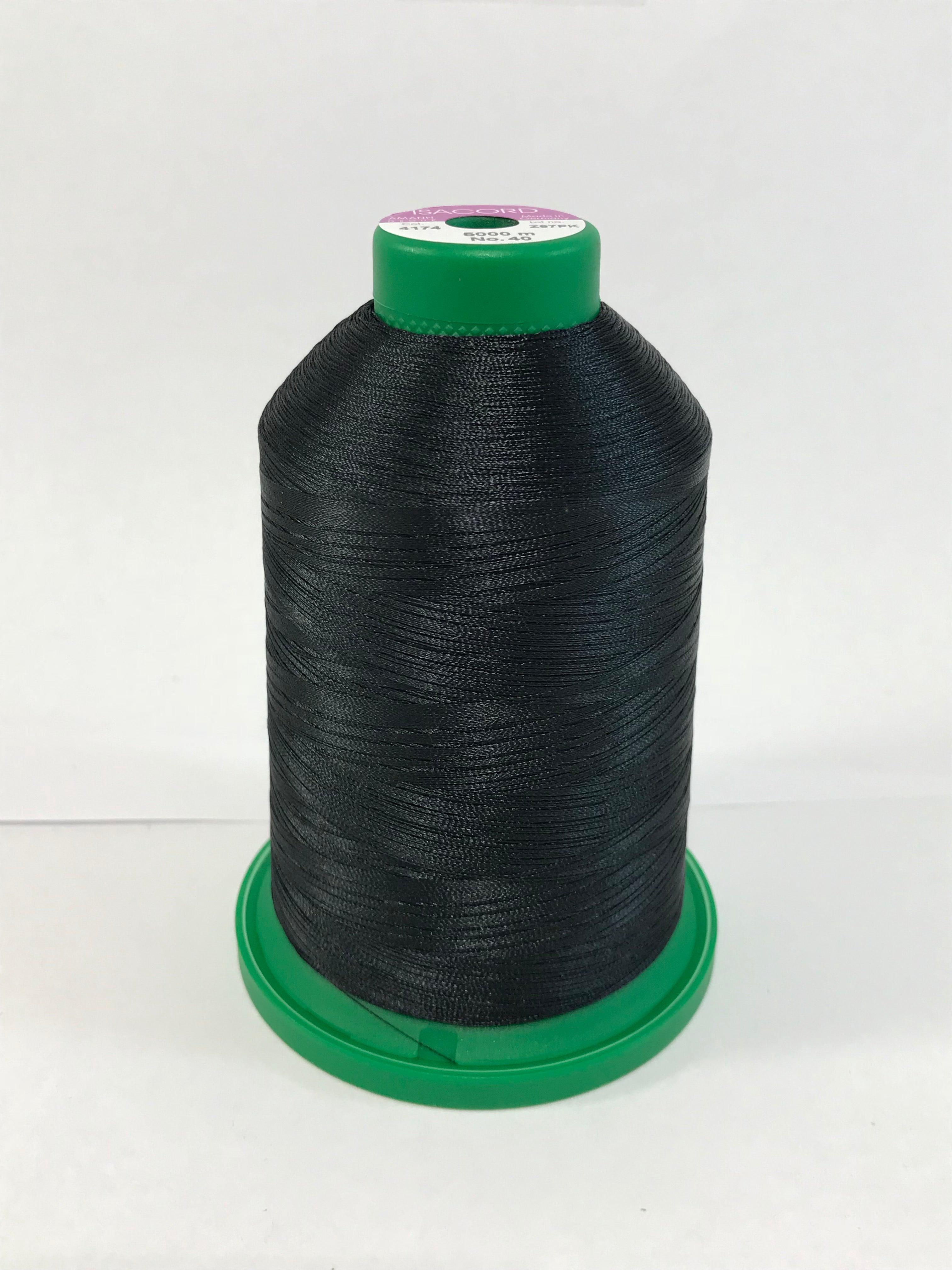4174 - CHARCOAL - ISACORD EMBROIDERY THREAD 40 WT