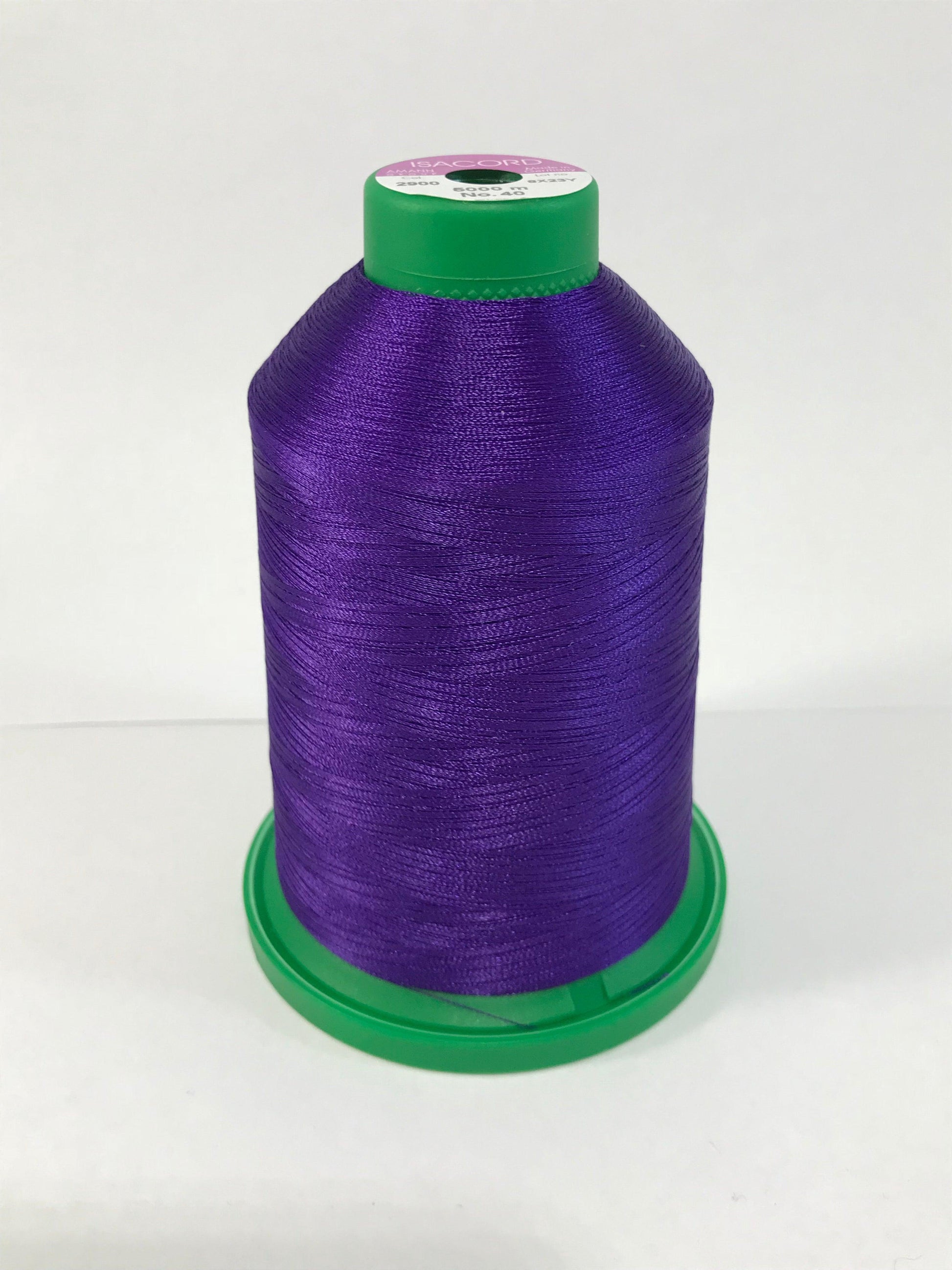 2900 - DEEP PURPLE - ISACORD EMBROIDERY THREAD 40 WT