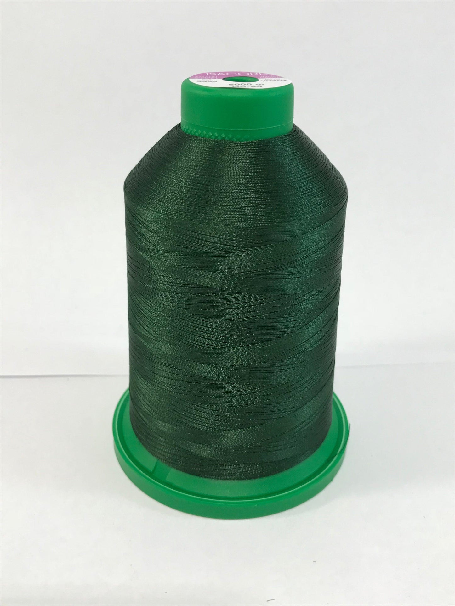 5555 - DEEP GREEN - ISACORD EMBROIDERY THREAD 40 WT