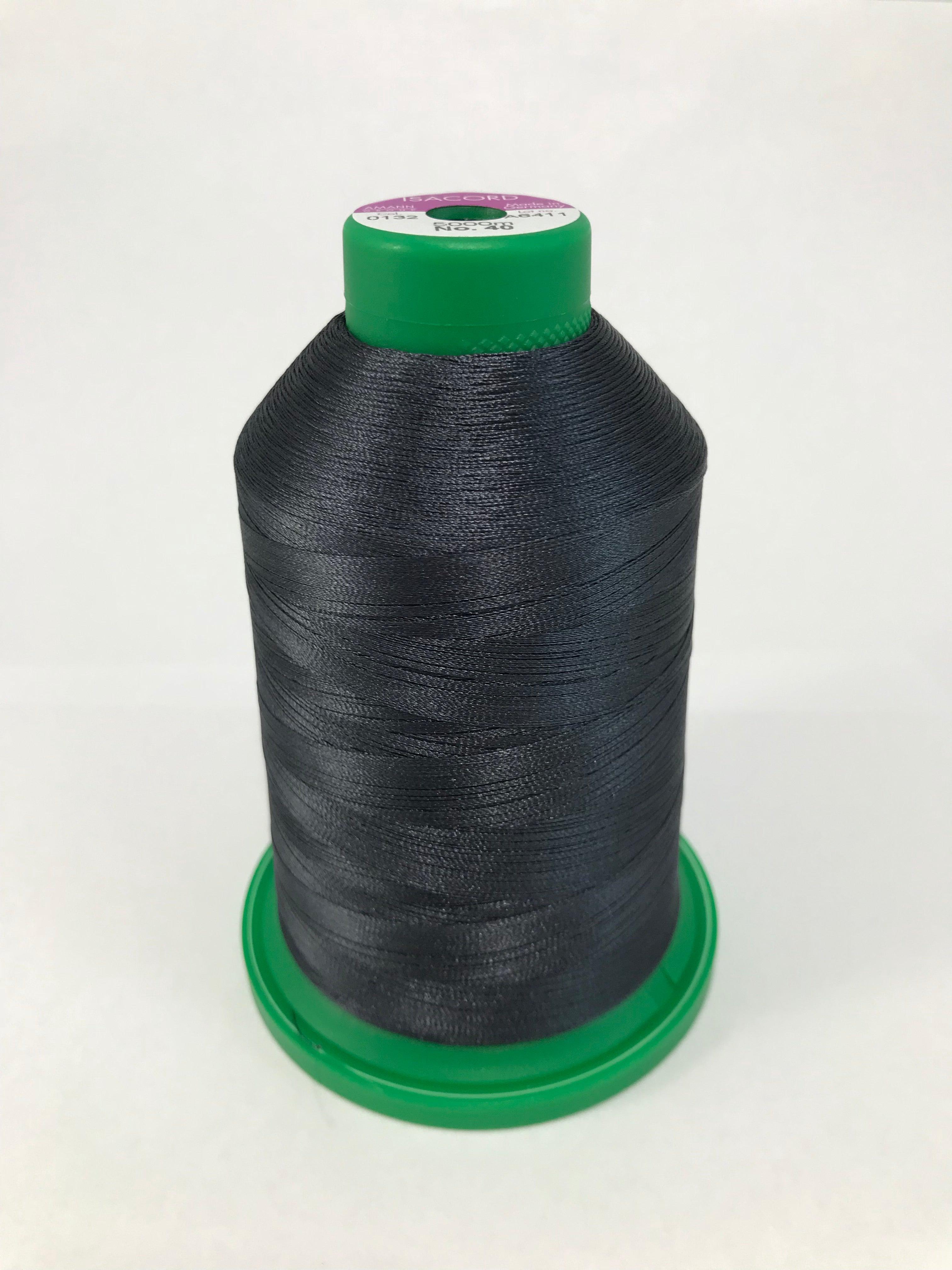 0132 - DARK PEWTER - ISACORD EMBROIDERY THREAD 40 WT