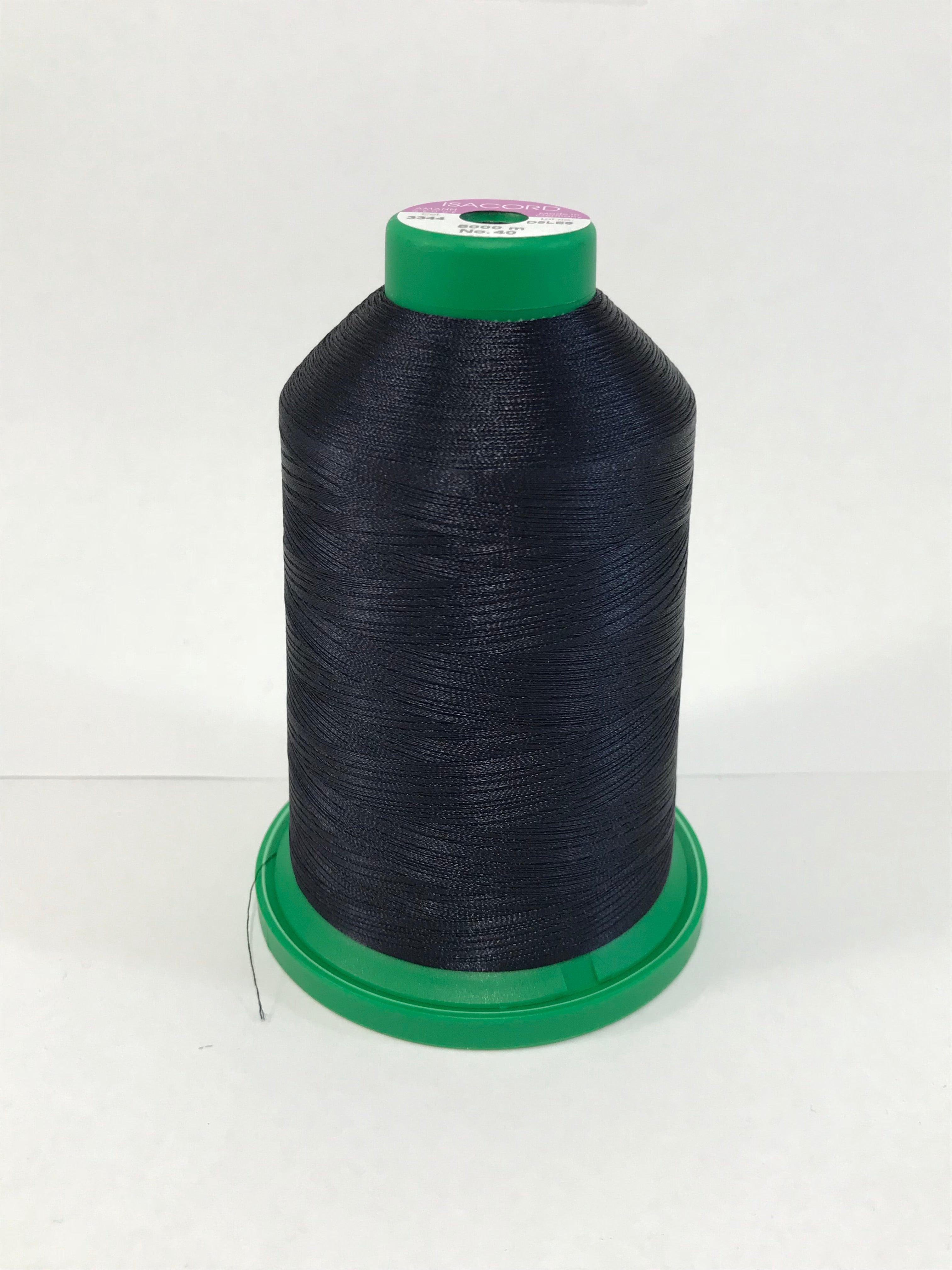 3344 - MIDNIGHT - ISACORD EMBROIDERY THREAD 40 WT
