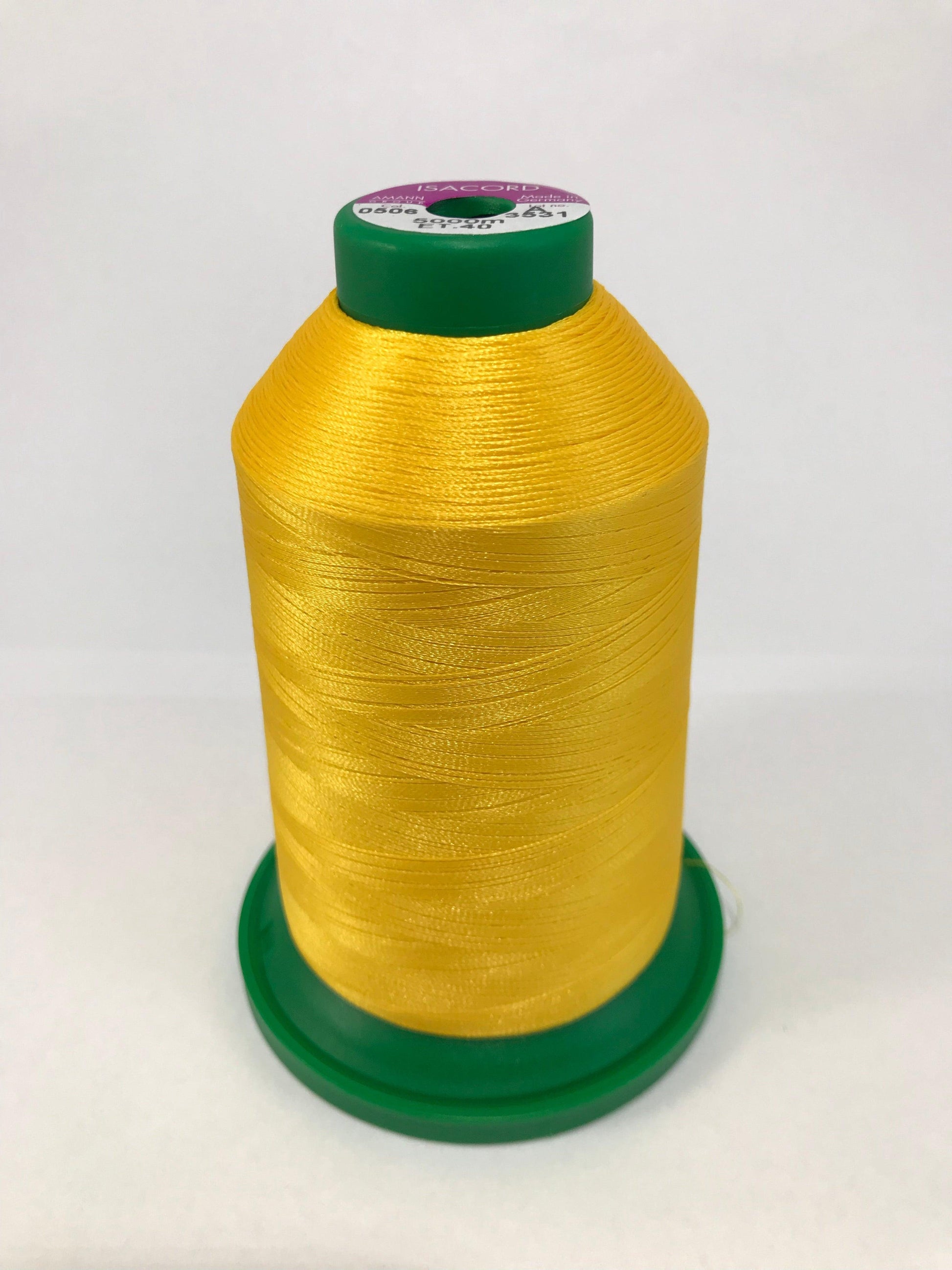 0506 - YELLOW BIRD - ISACORD EMBROIDERY THREAD 40 WT