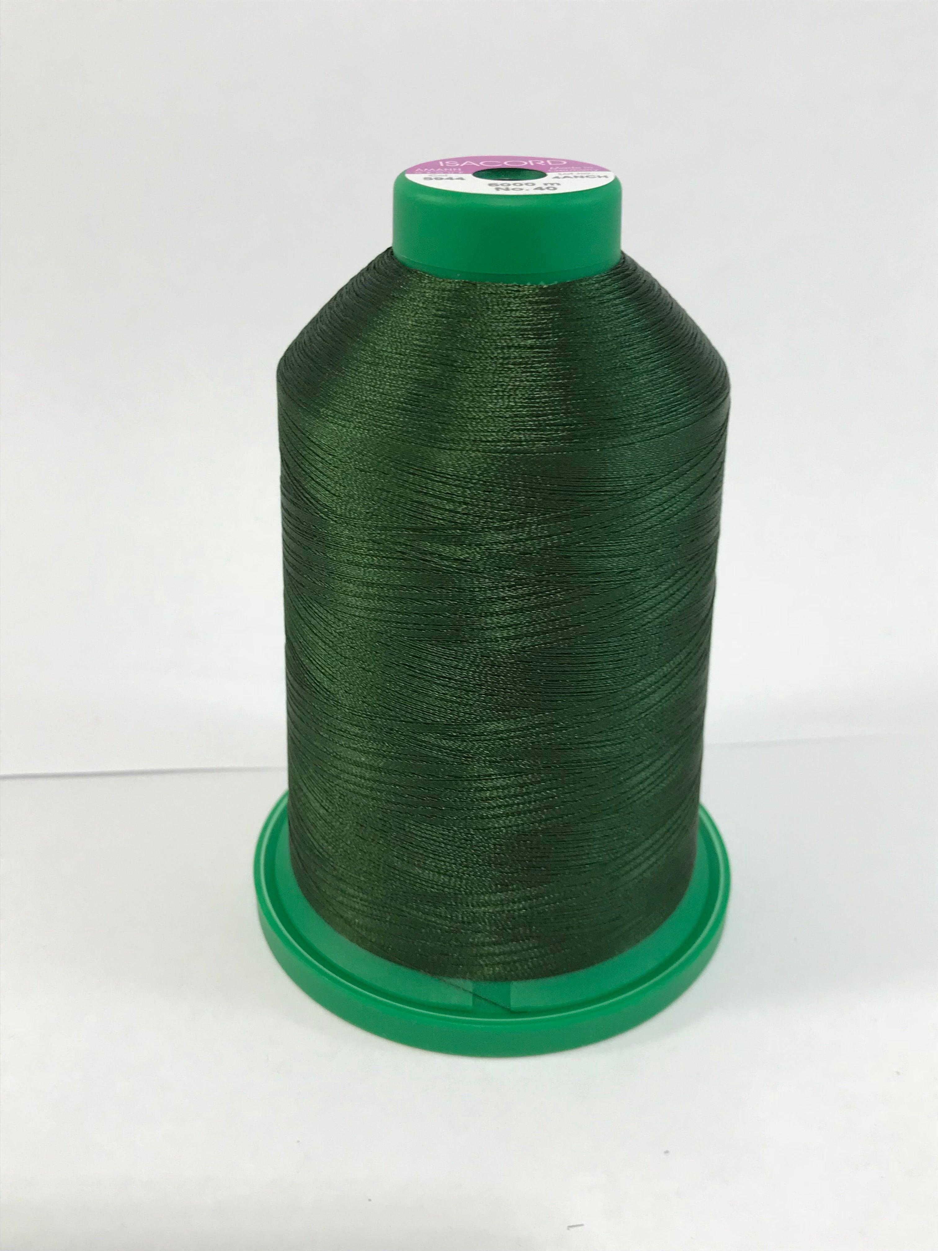 5944 - BACKGROUND GREEN - ISACORD EMBROIDERY THREAD 40 WT