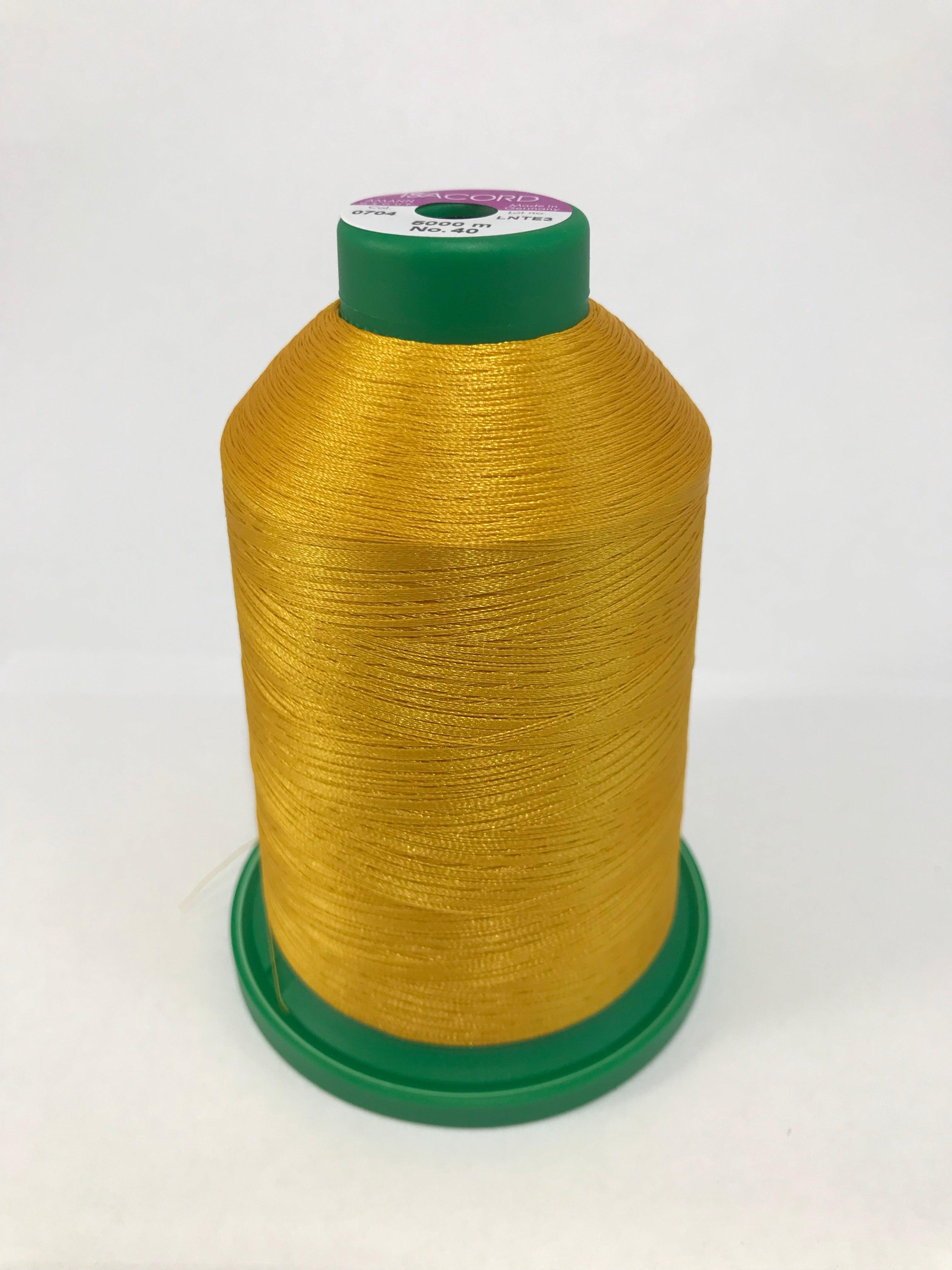 0704 - GOLD - ISACORD EMBROIDERY THREAD 40 WT [2914-0704]