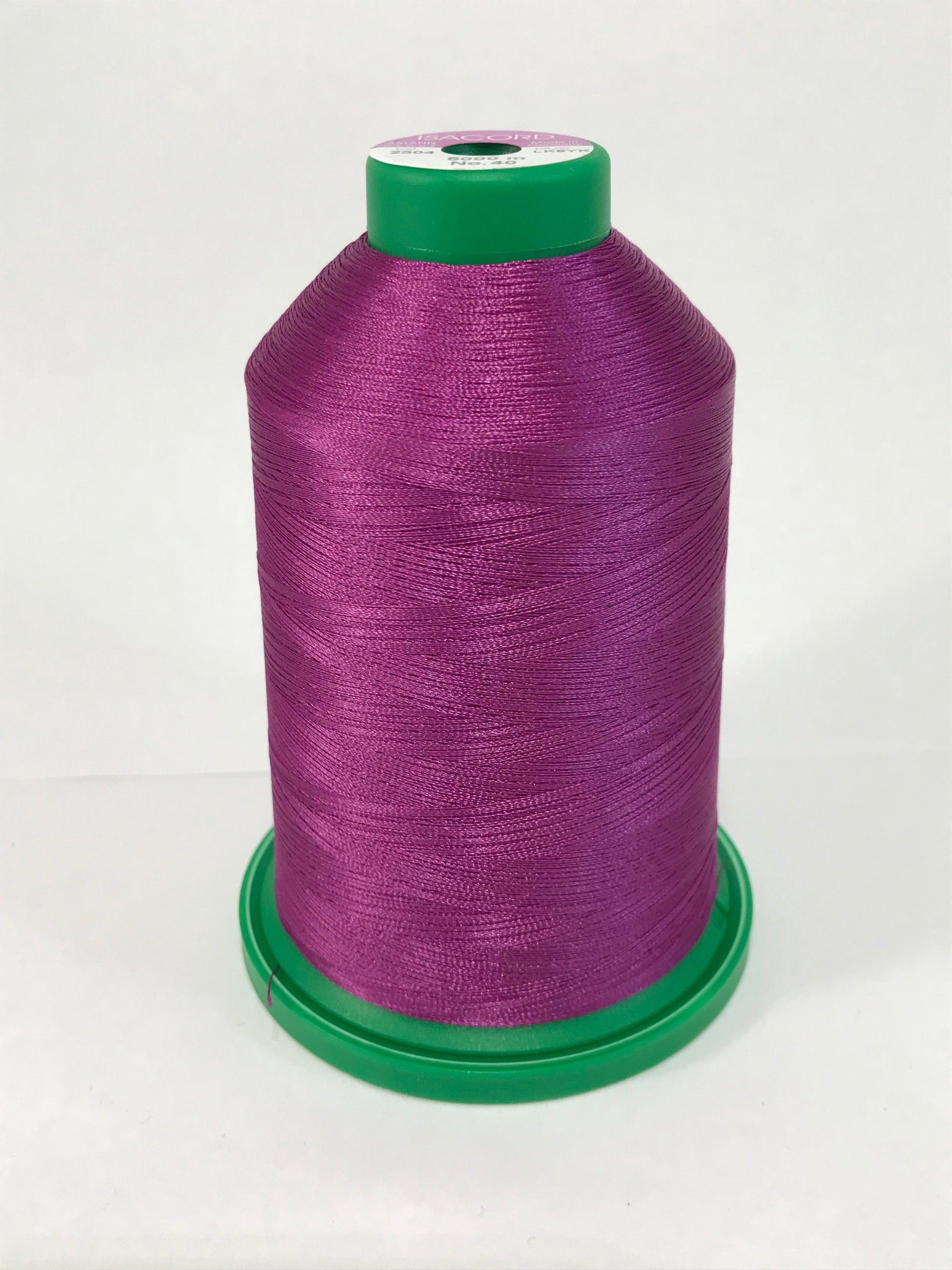 2504 - PLUM - ISACORD EMBROIDERY THREAD 40 WT