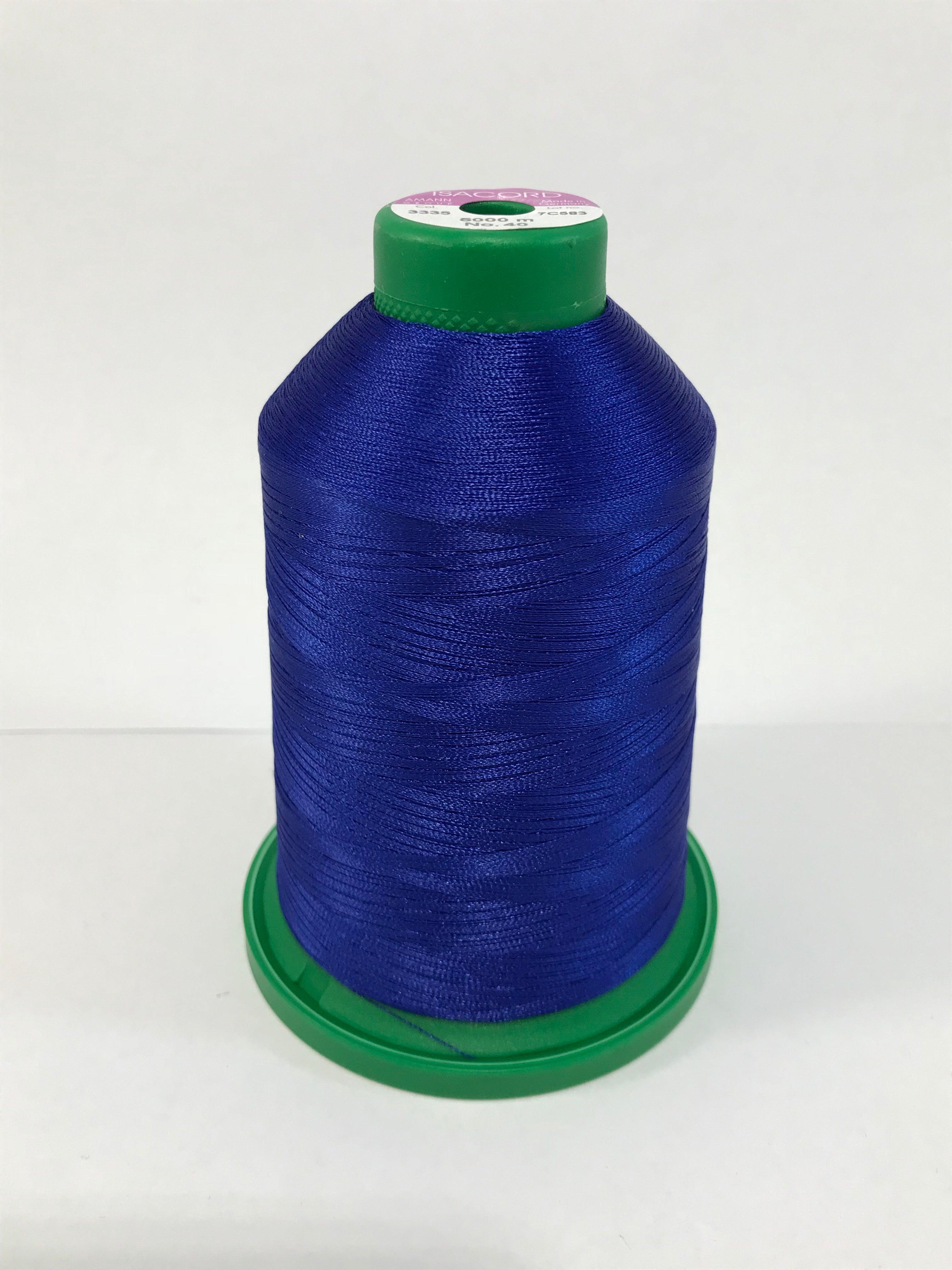 Flag Thread Sample 3335 - FLAG BLUE - ISACORD EMBROIDERY THREAD 40 WT – Embroidery Supply Shop