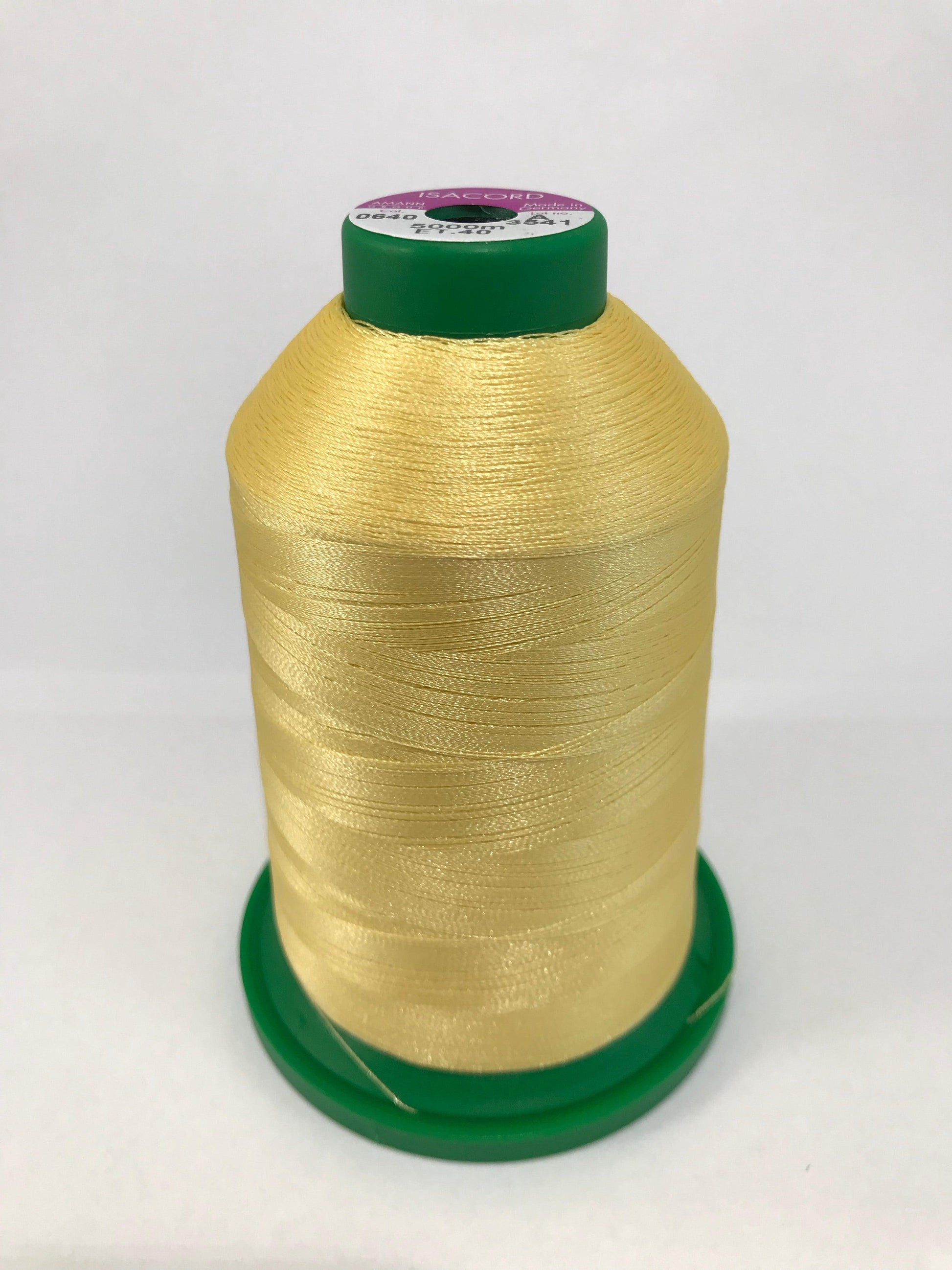 0640 - PARCHMENT - ISACORD EMBROIDERY THREAD 40 WT