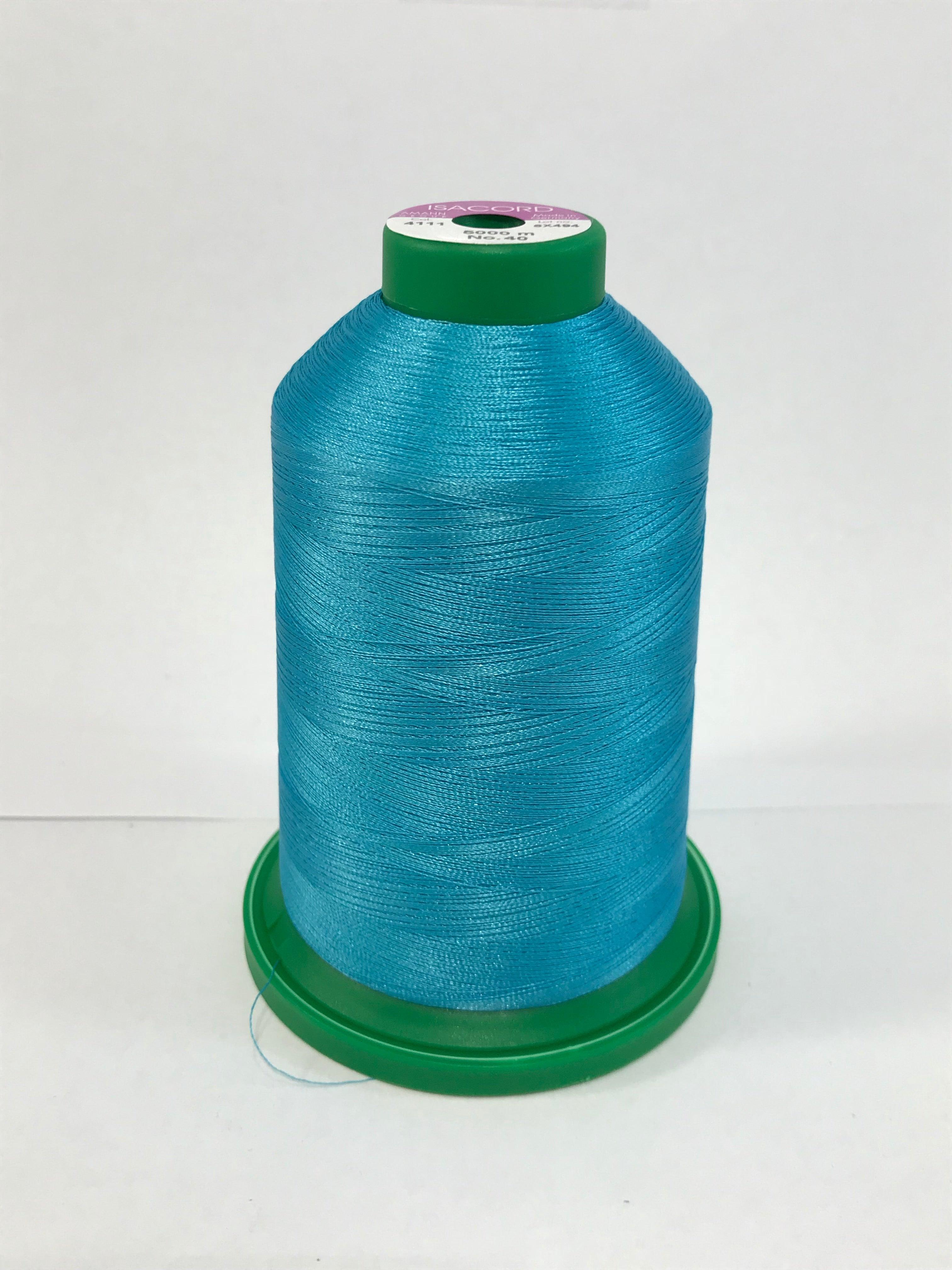 4111 - TURQUOISE - ISACORD EMBROIDERY THREAD 40 WT