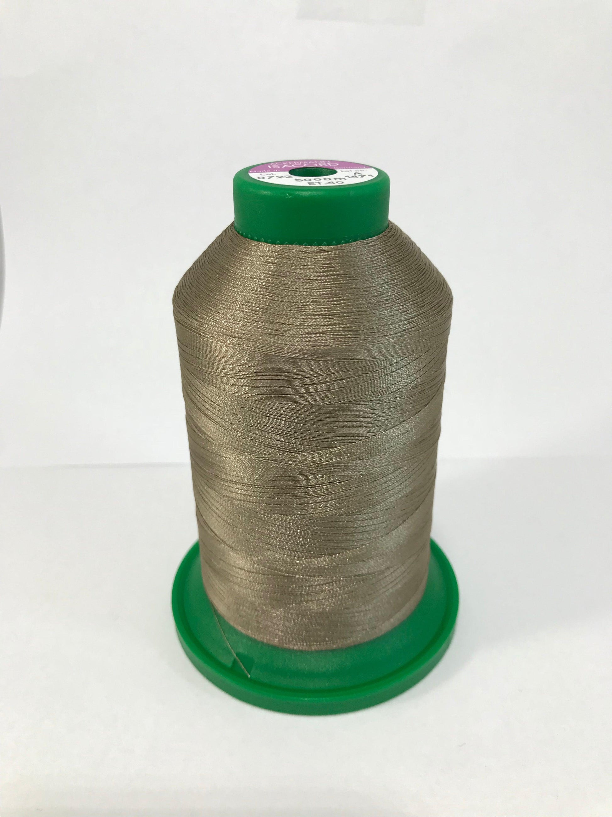 0722 - KHAKI - ISACORD EMBROIDERY THREAD 40 WT